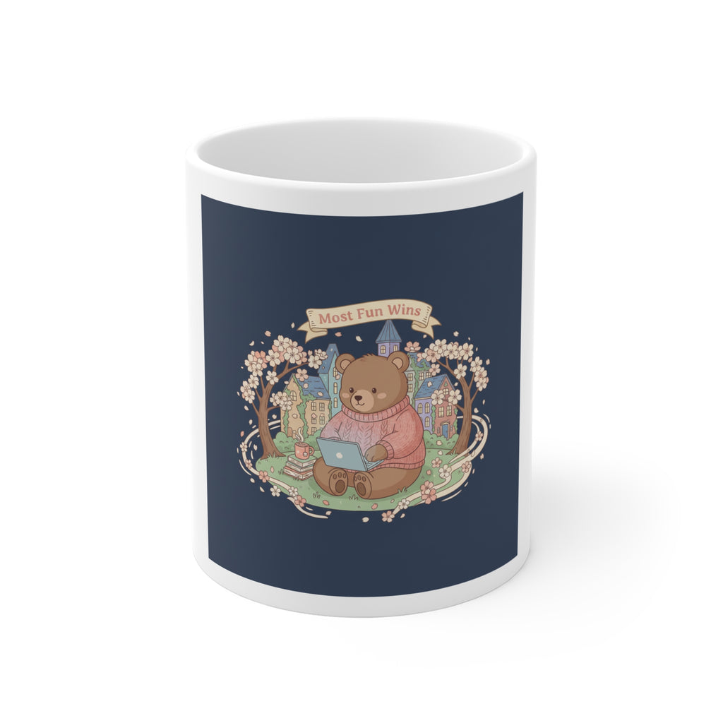 Bear Mug 11oz – Most Fun Wins