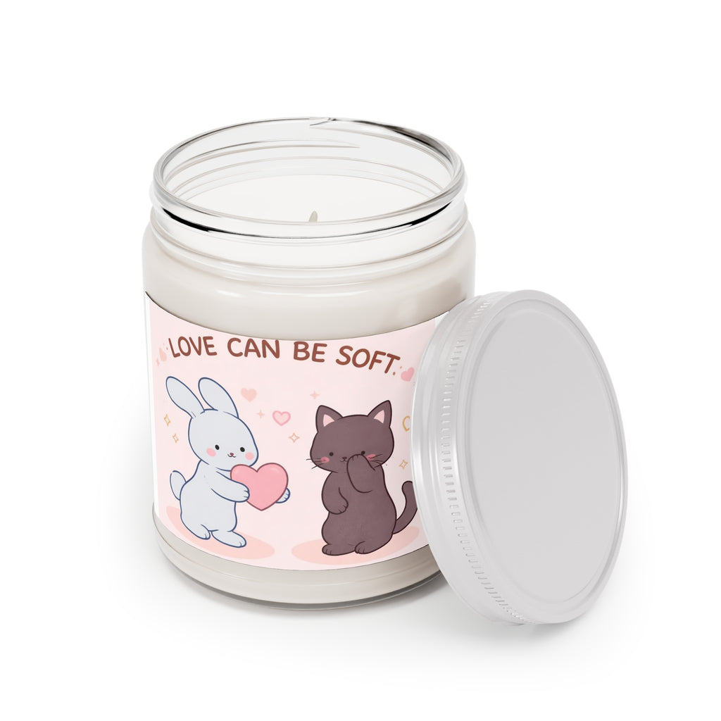 LOVE CAN BE SOFT Rabbit, cat Scented Candle