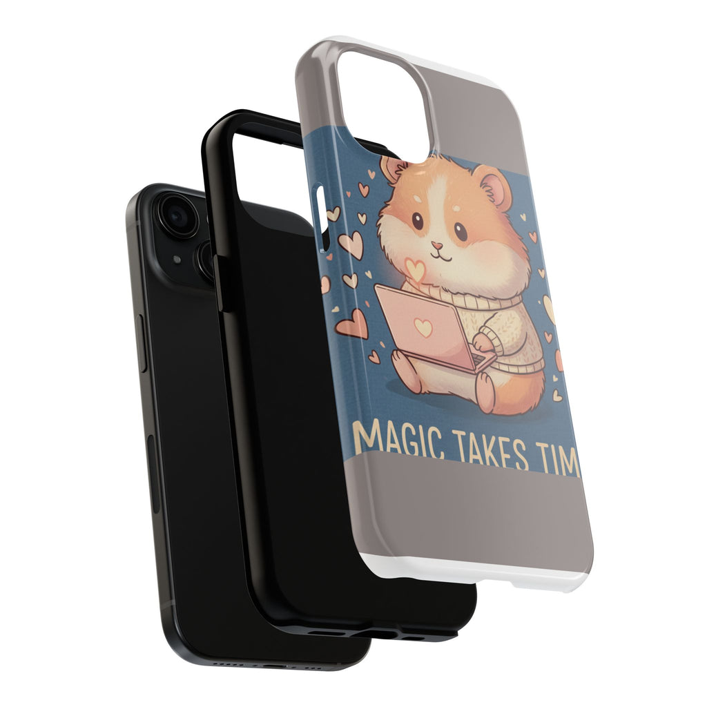 Hamster Tough Phone Case – Magic Takes Time