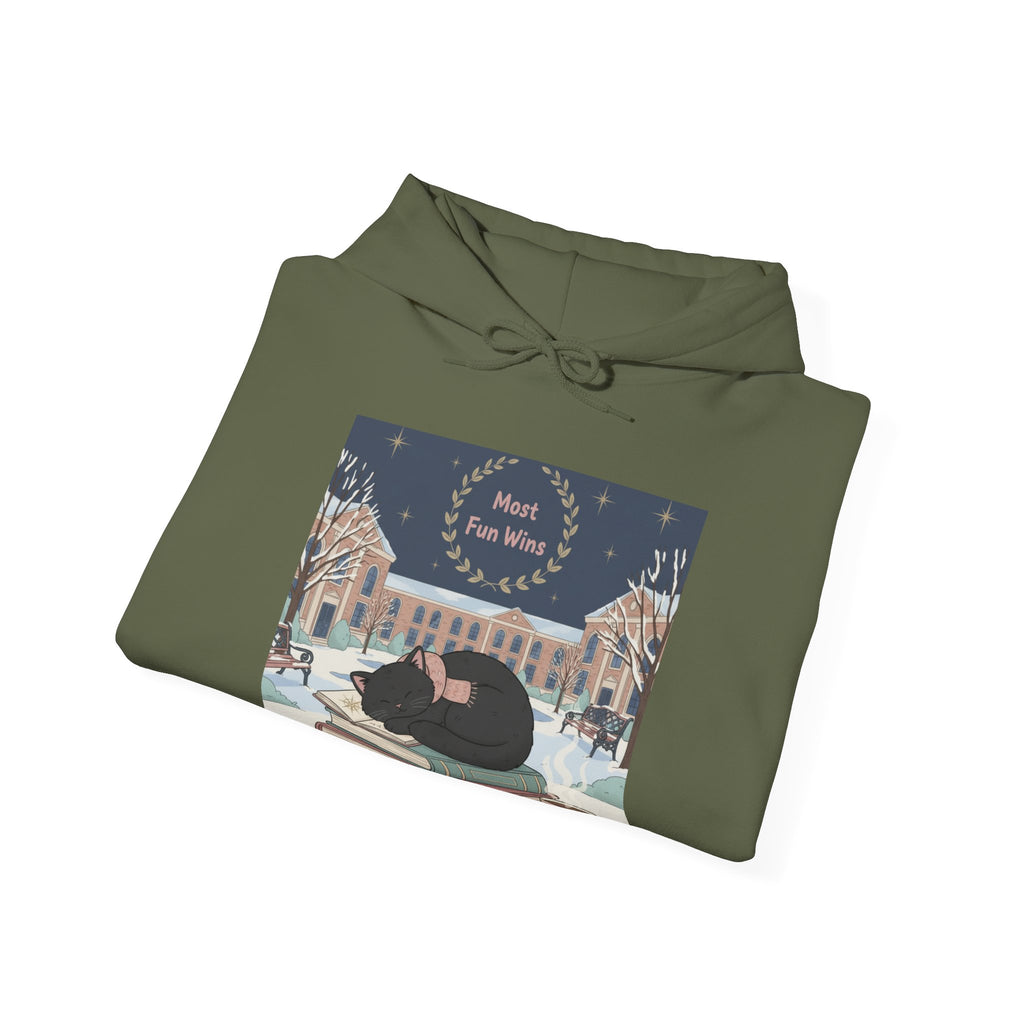 Black Cat Hoodie – Most Fun Wins