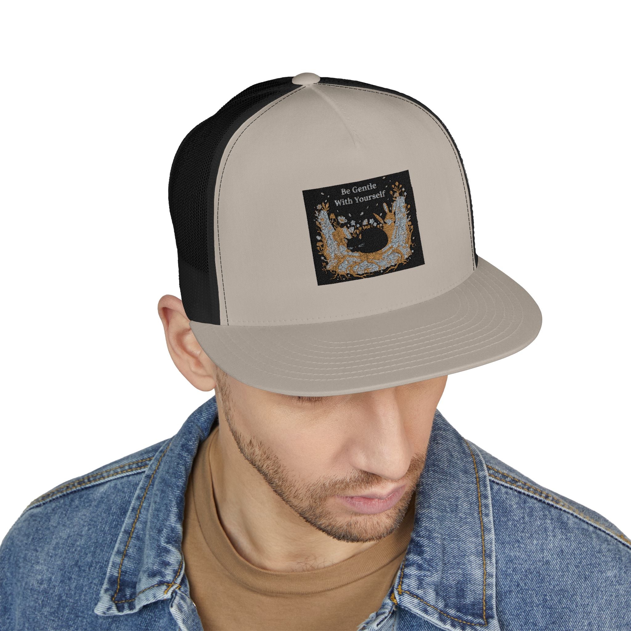 Bunny Trucker Cap – Be Gentle With Yourself