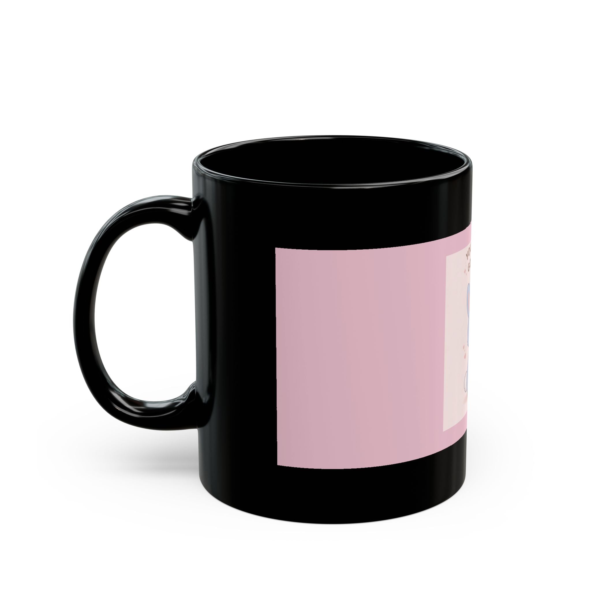 "YOU DESERVE GOOD LOVE" Black Cat Black Mug | College Girl Gift | Fashion | KayKay Classics