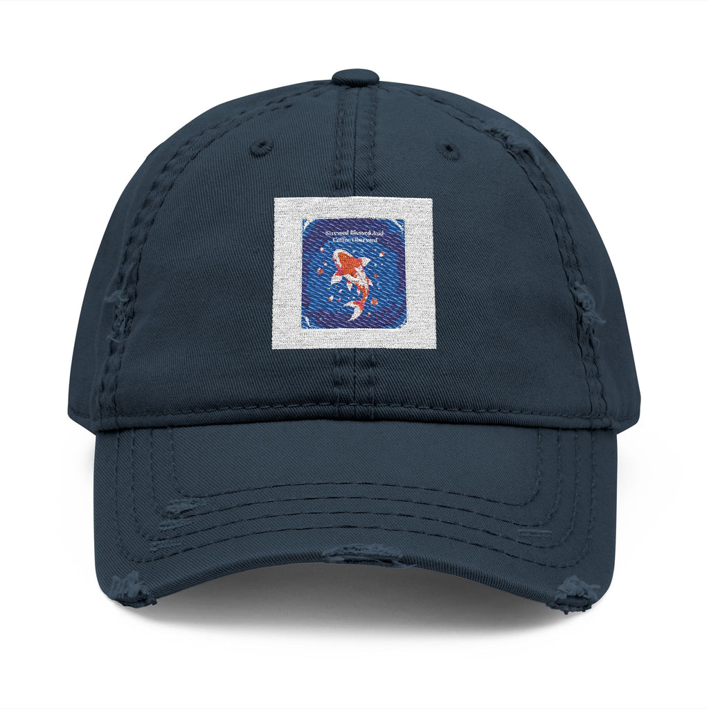 Kitsune Dad Hat – Stressed Blessed and Coffee Obsessed