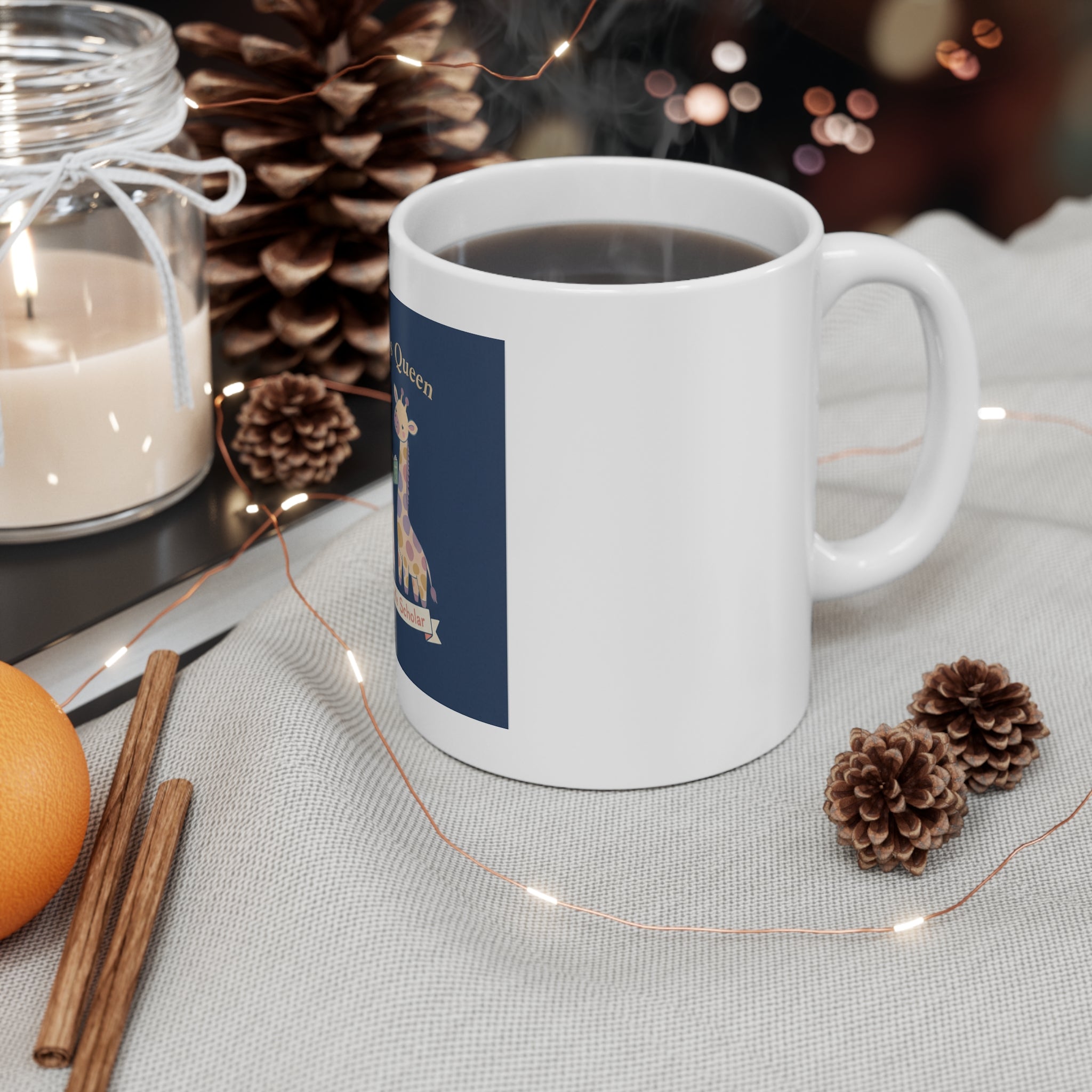 Giraffes Mug 11oz – Campus Queen Soft Life Scholar