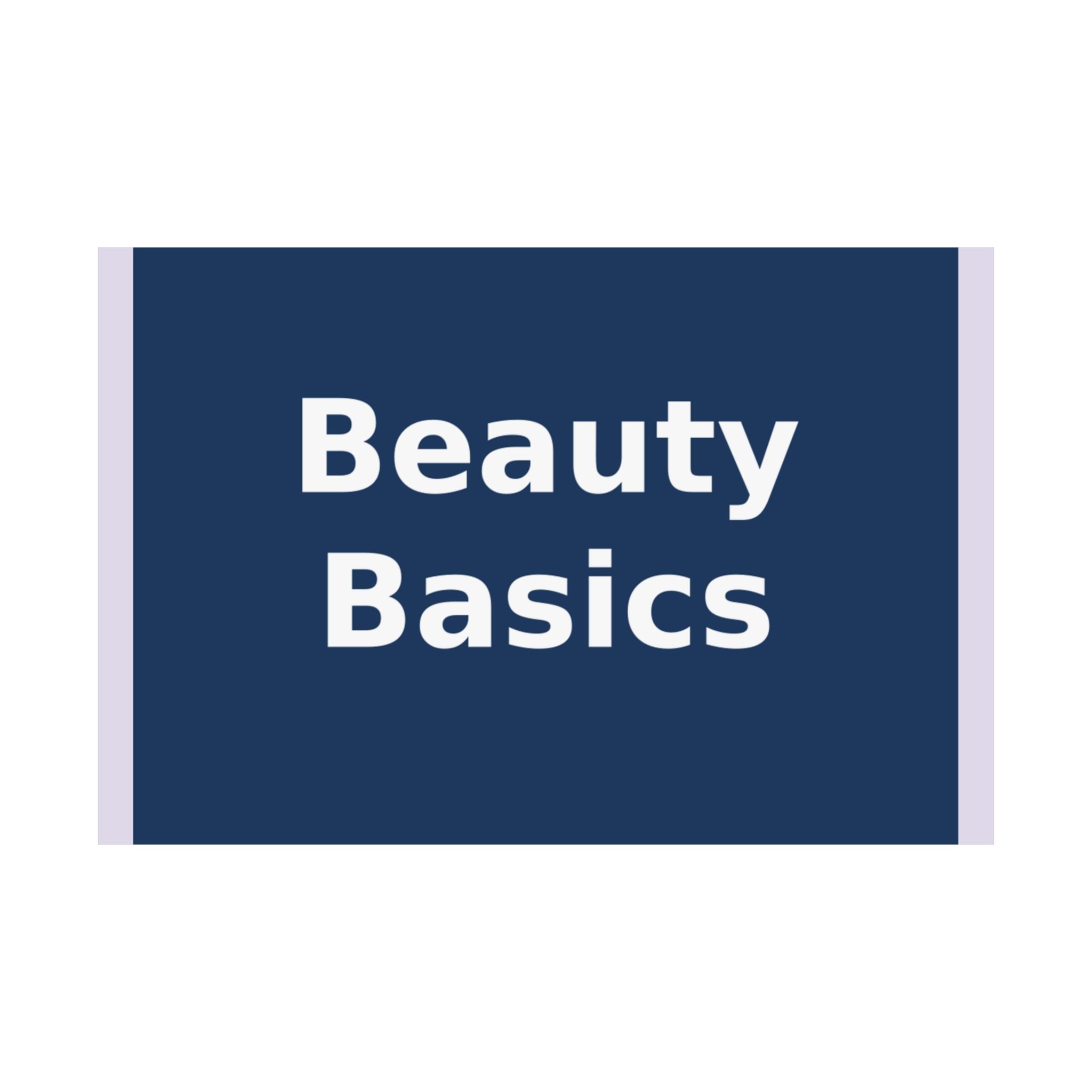 "Beauty Basics" Black Cat Poster | College Girl Gift | Fashion | KayKay Classics