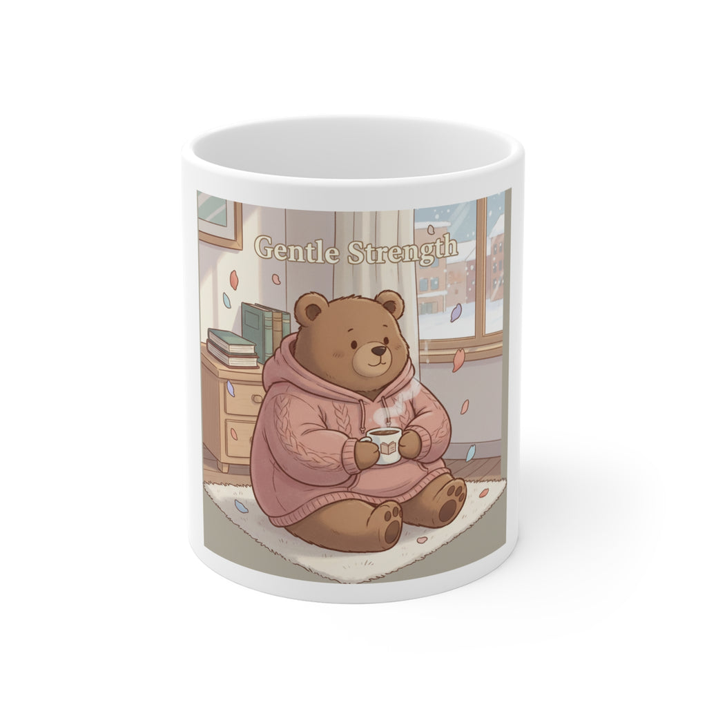 Bear Mug 11oz – Gentle Strength