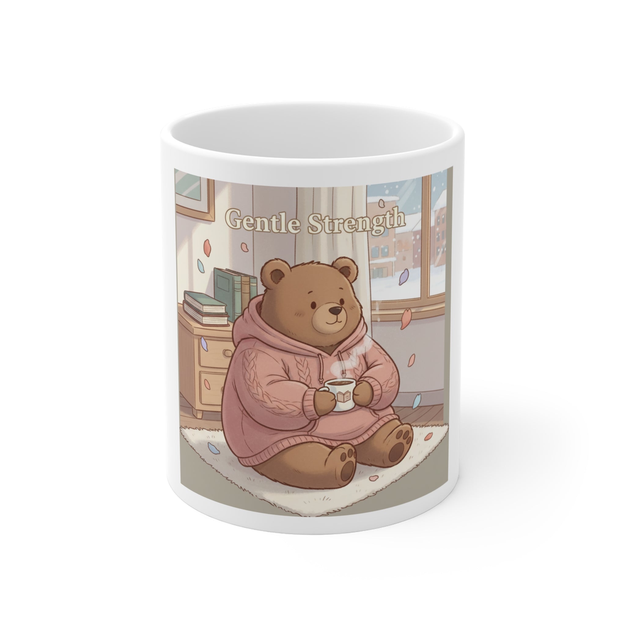Bear Mug 11oz – Gentle Strength