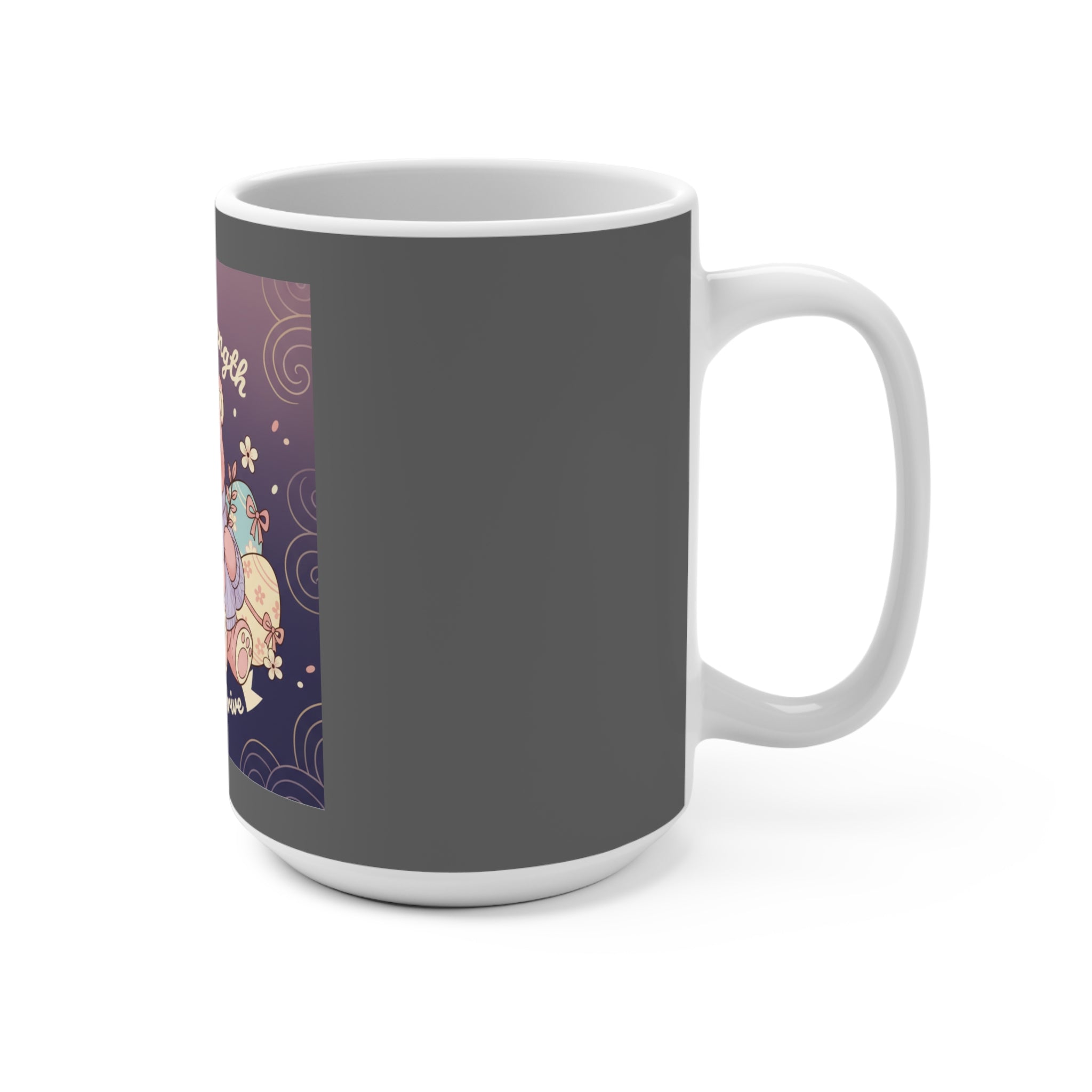 Bear Mug 15oz – Gentle Strength Bloom Thrive