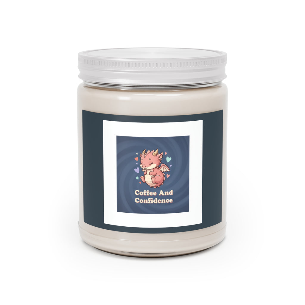 Bear Scented Candle – Coffee and Confidence