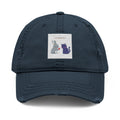"LOVE CAN BE SOFT" Black Cat Dad Hat | College Girl Gift | Fashion | KayKay Classics