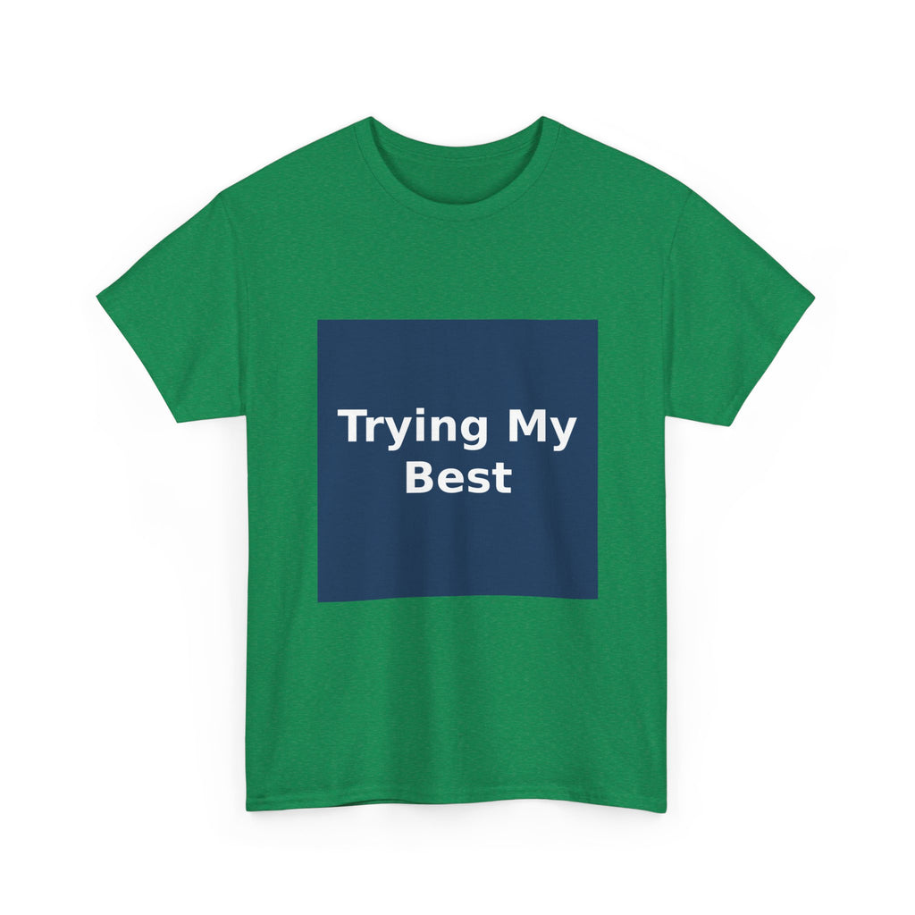 "Trying My Best" Black Cat Kids Tee | College Girl Gift | Fashion | KayKay Classics