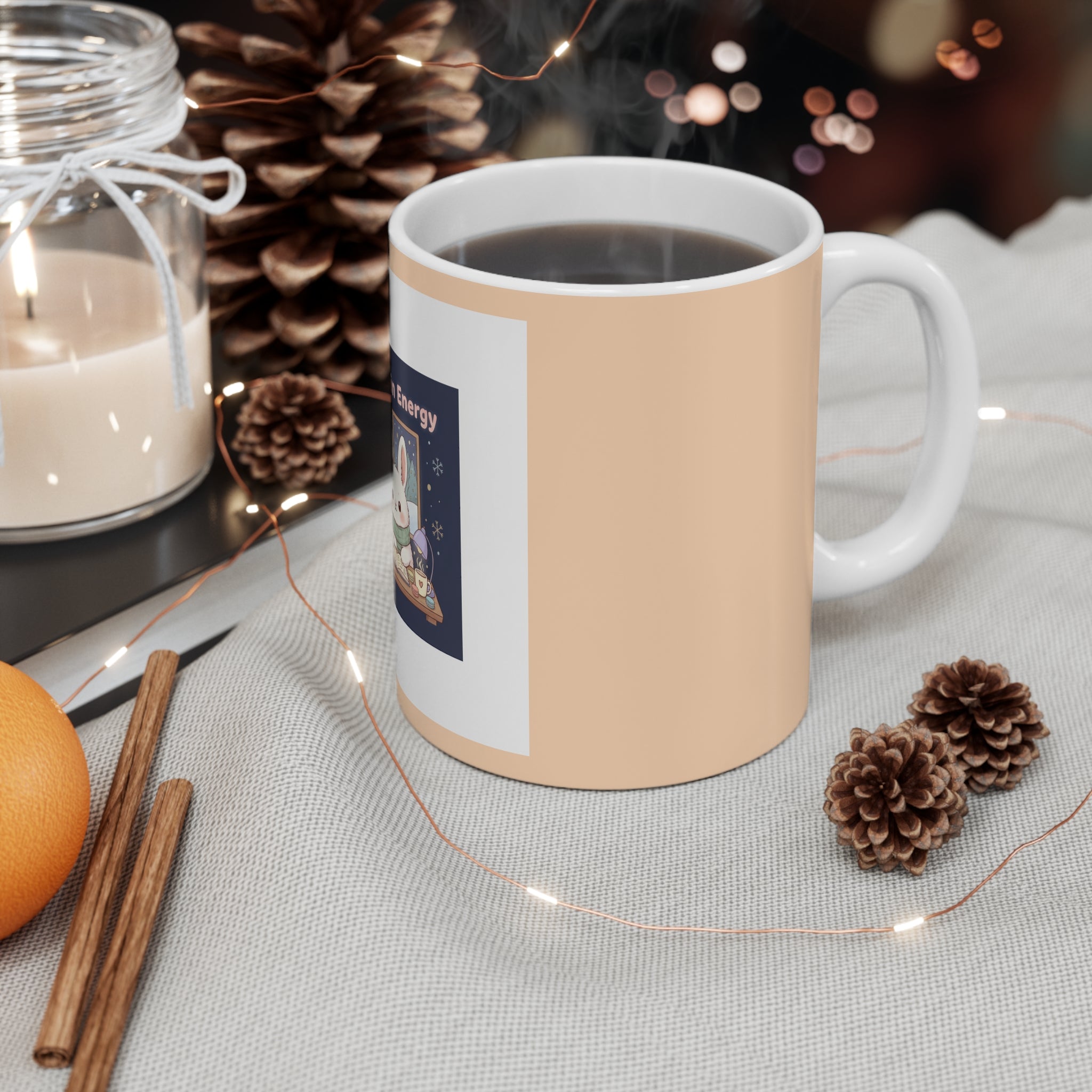 Bunny Mug 11oz – Big Brain Energy