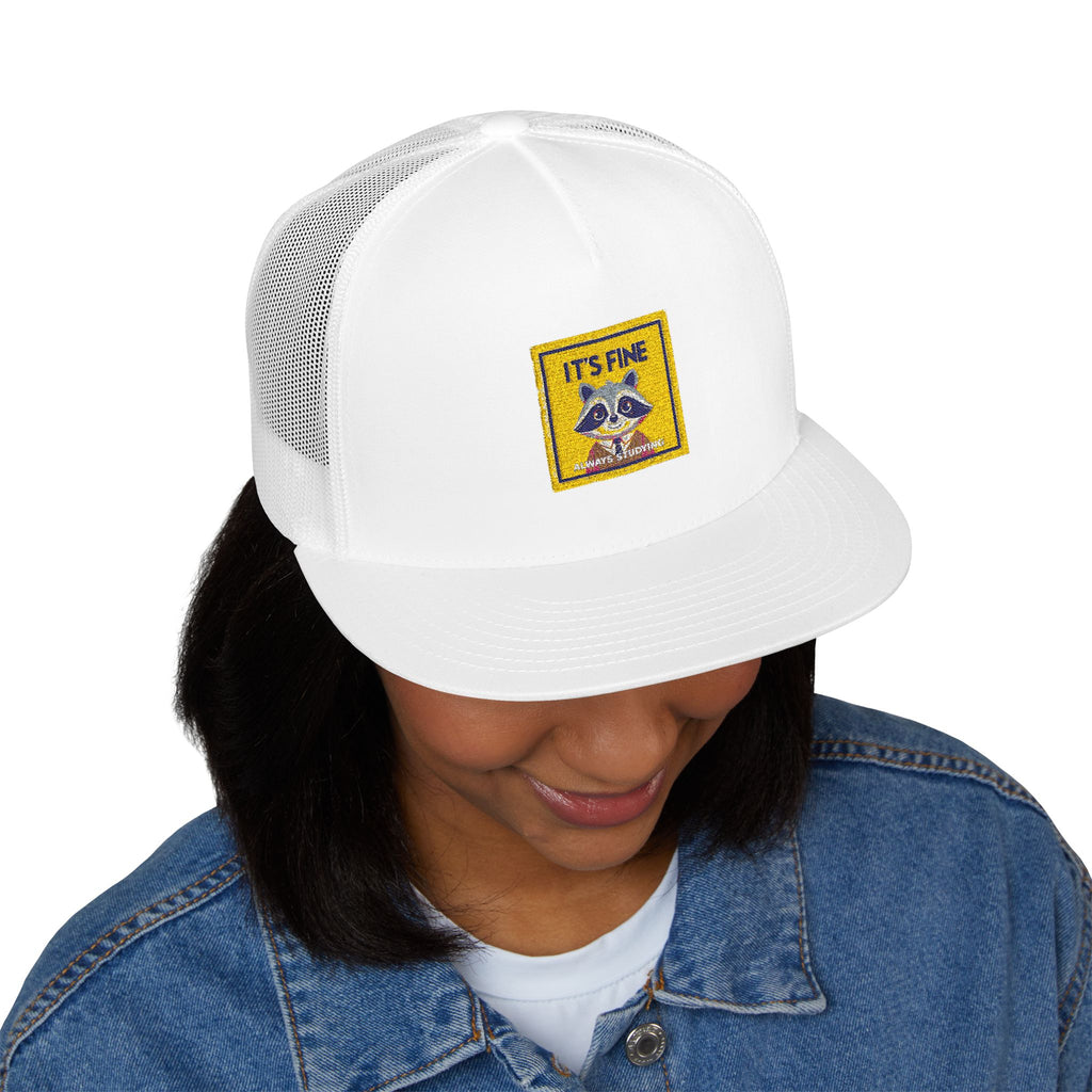 remix always studying - KayKay Trucker Cap
