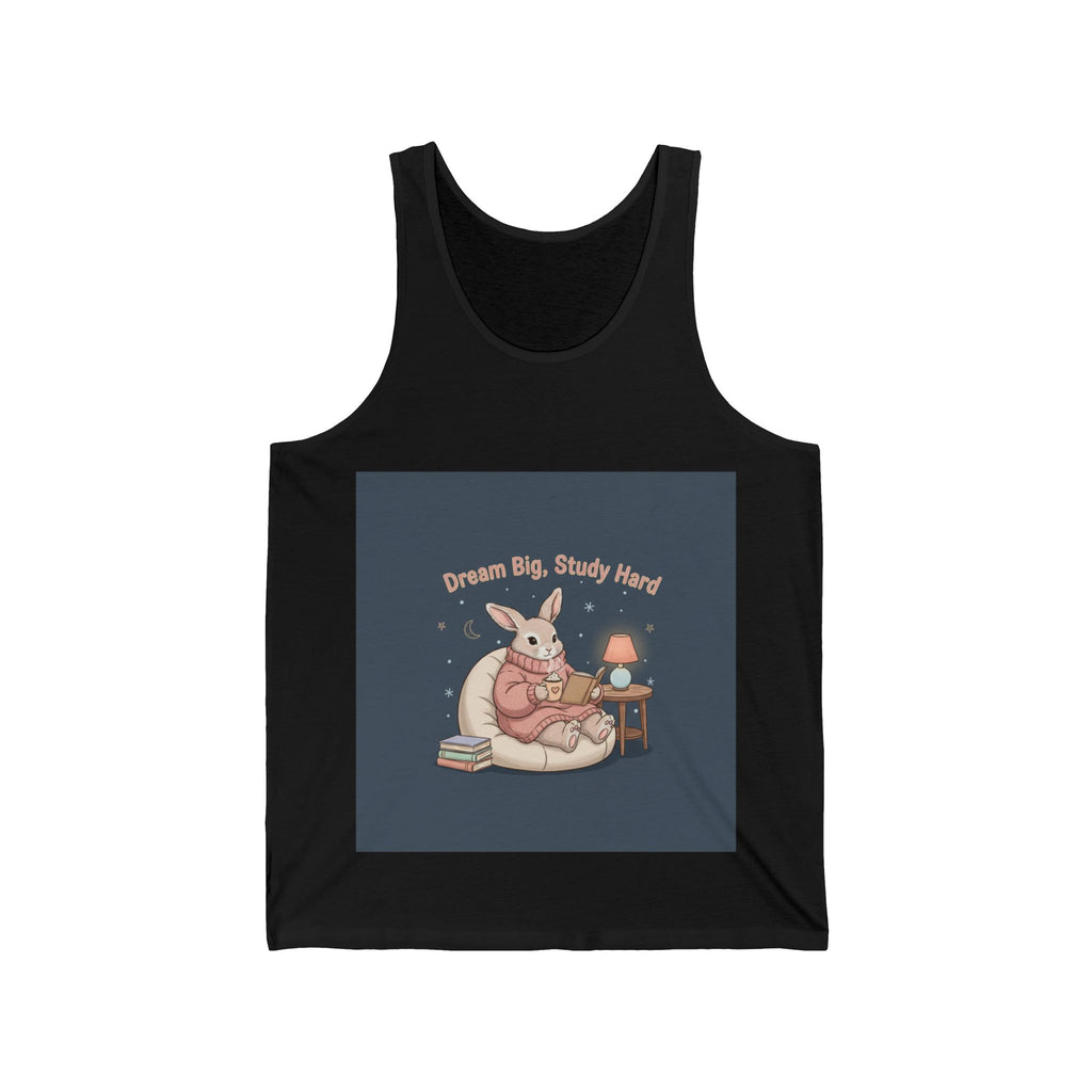 Bunny Tank Top – Dream Big Study Hard