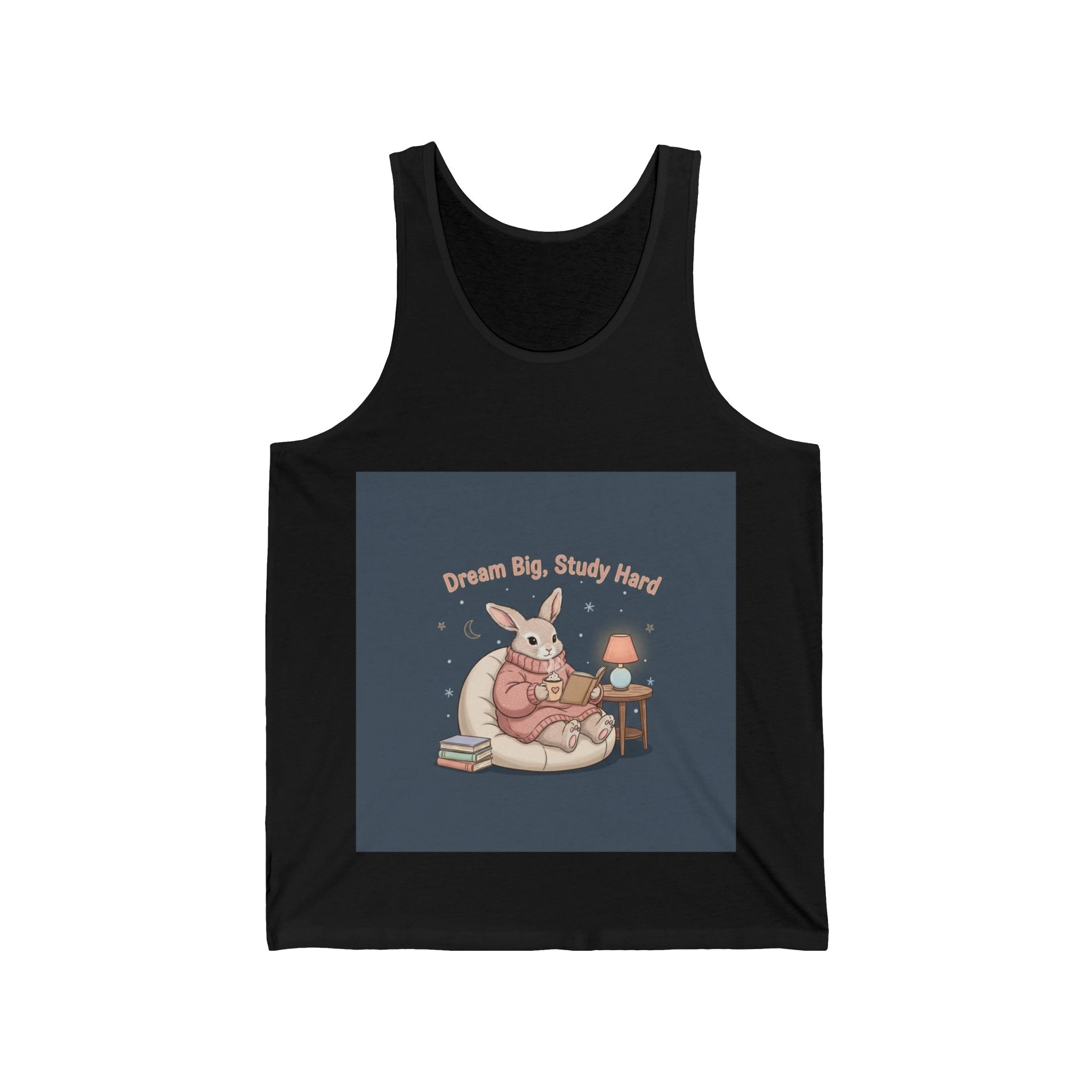 Bunny Tank Top – Dream Big Study Hard