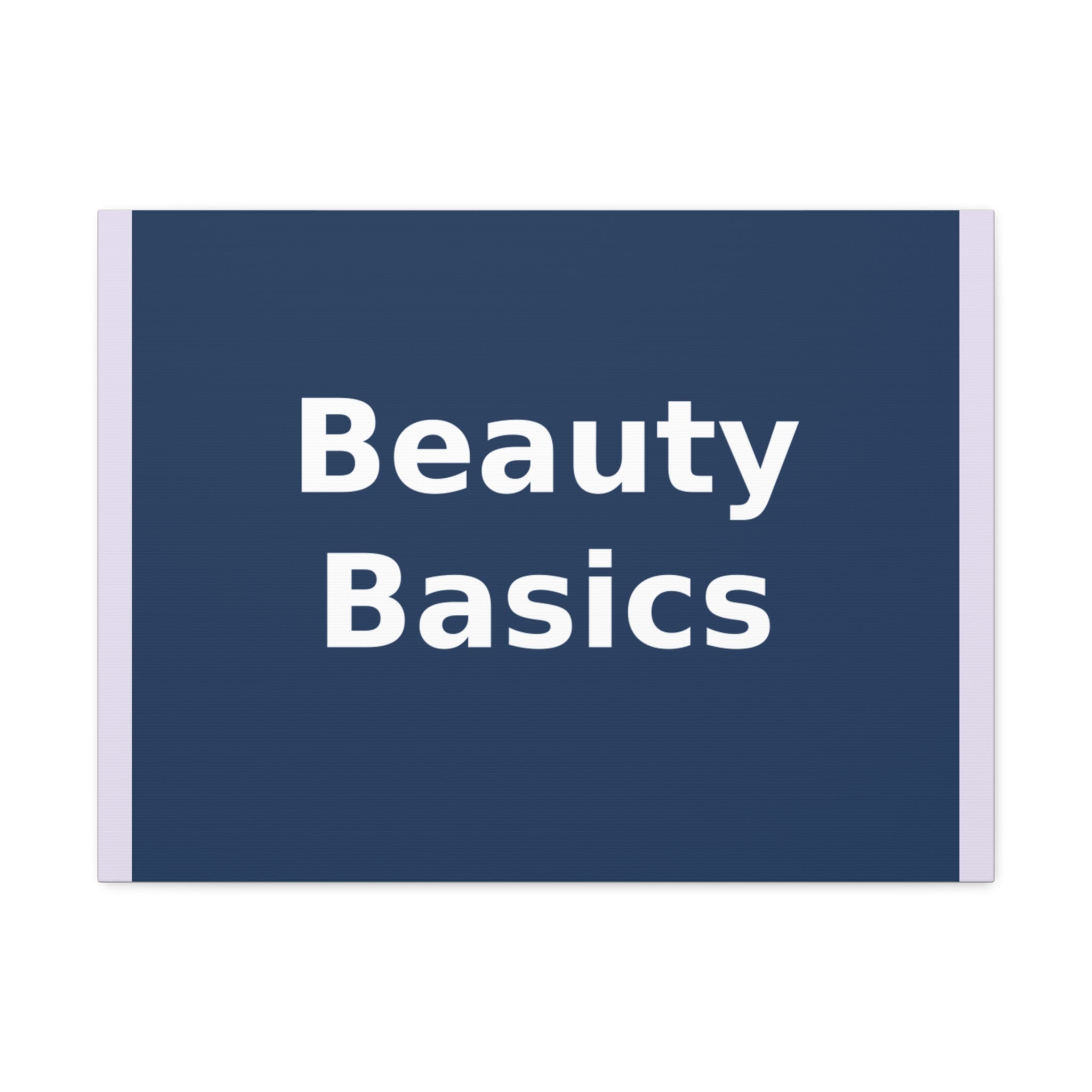 "Beauty Basics" Black Cat Canvas | College Girl Gift | Fashion | KayKay Classics