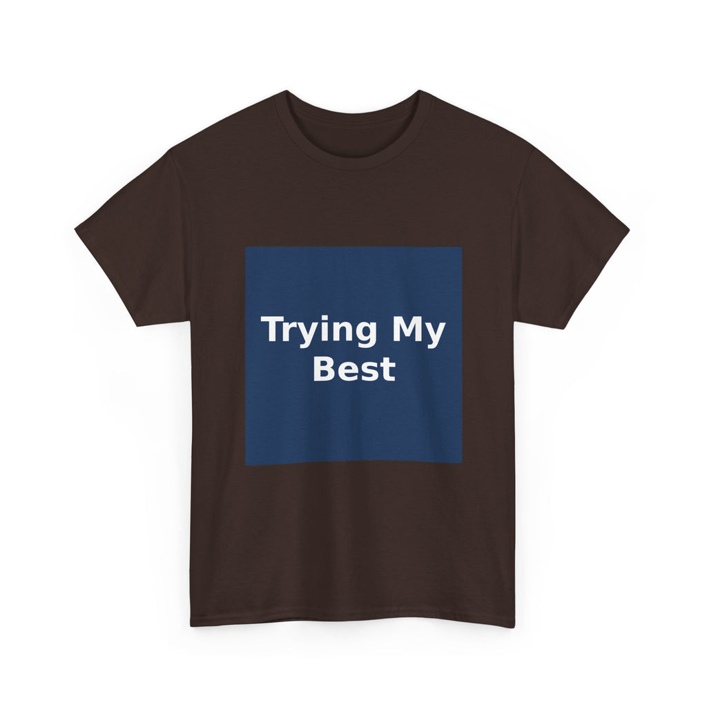 "Trying My Best" Black Cat Kids Tee | College Girl Gift | Fashion | KayKay Classics