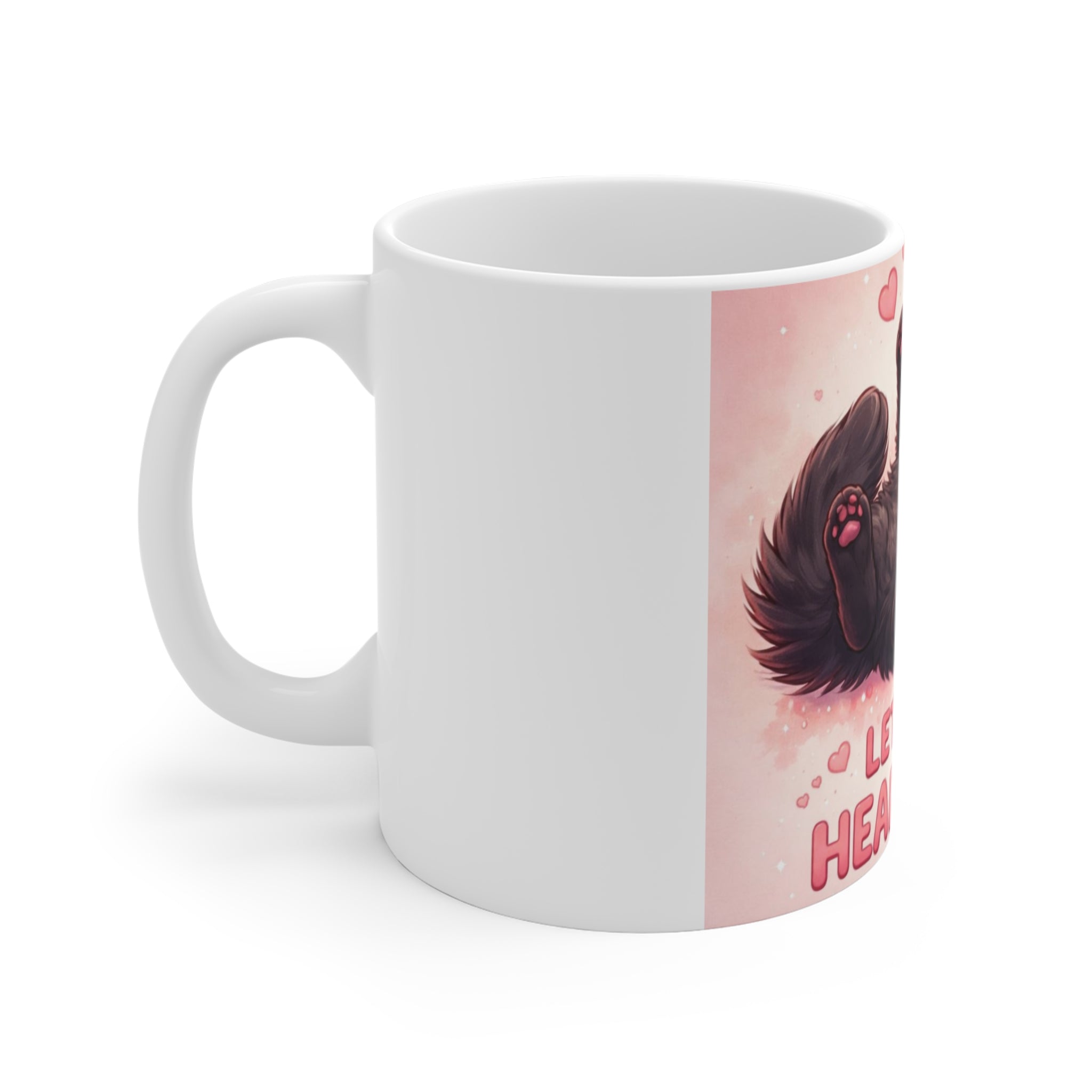 LET YOUR HEART REST Cat Mug 11oz