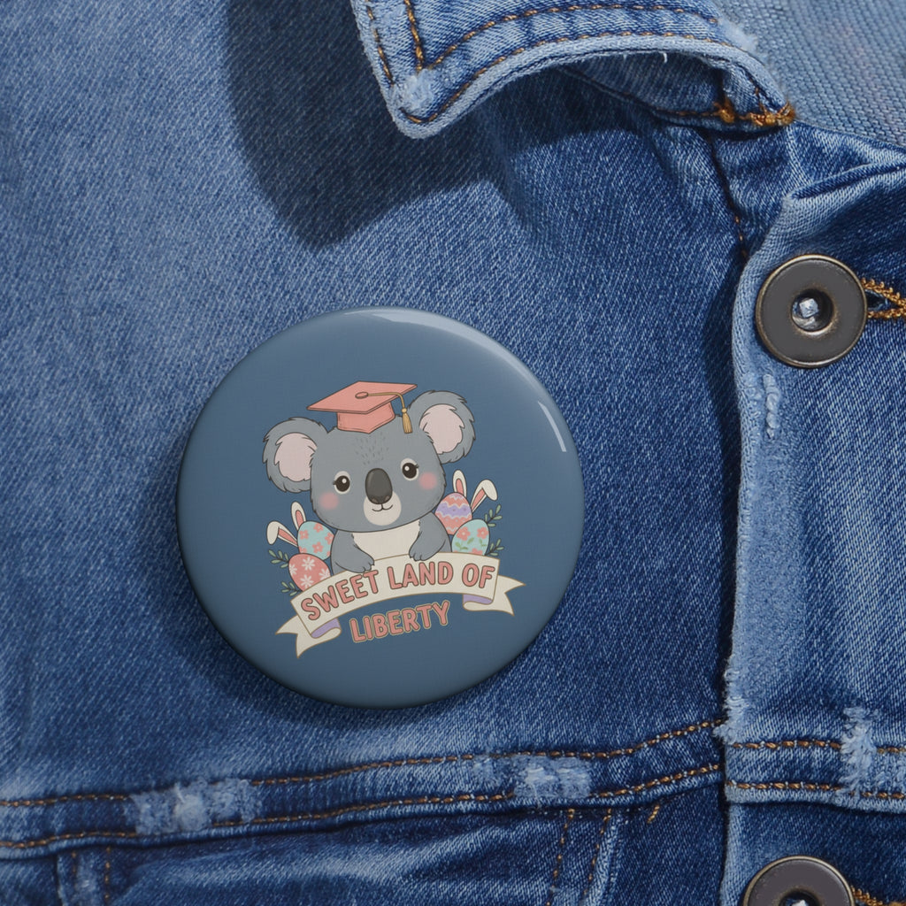 Koala Pin Button – Sweet Land of Liberty