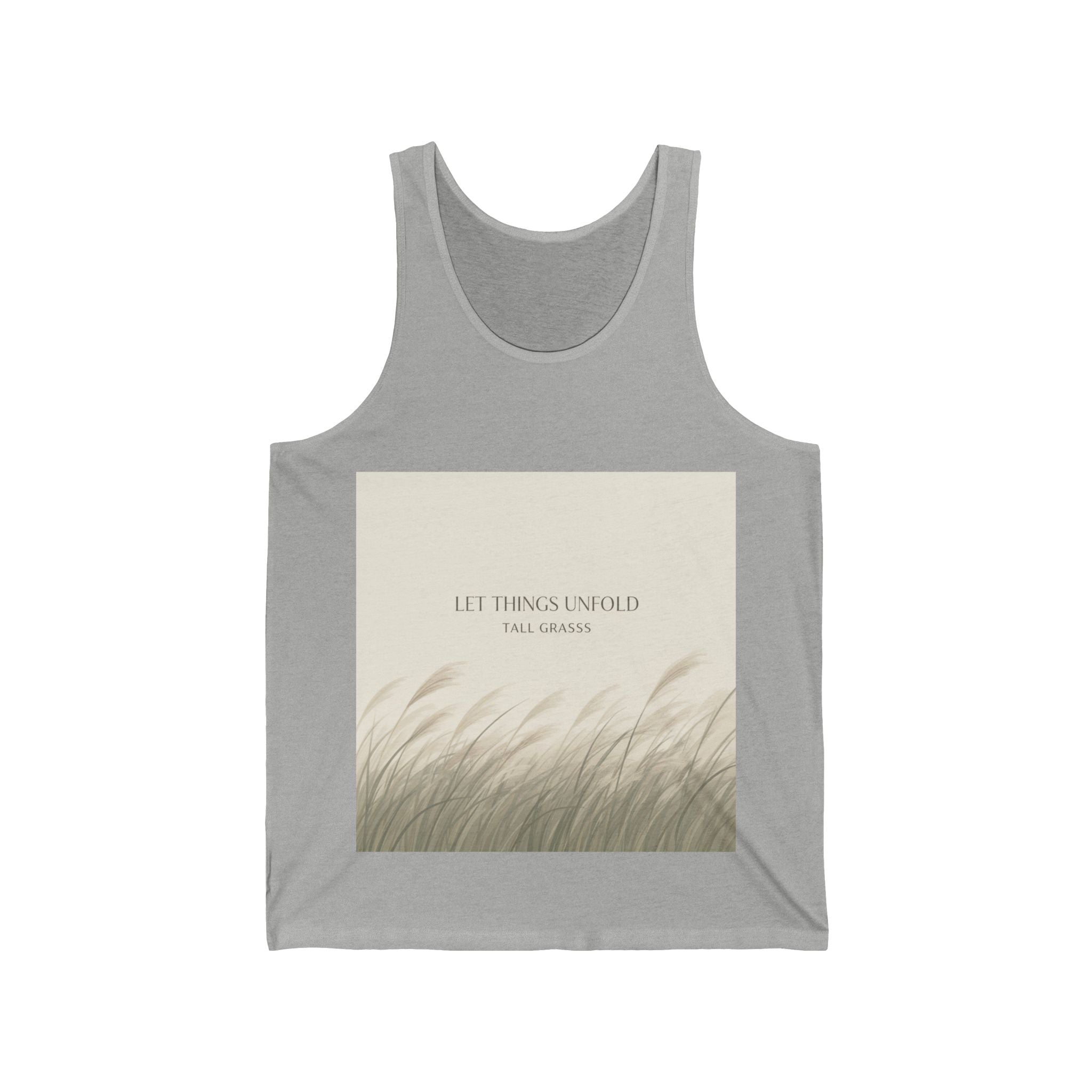 LET THINGS UNFOLD Tank Top