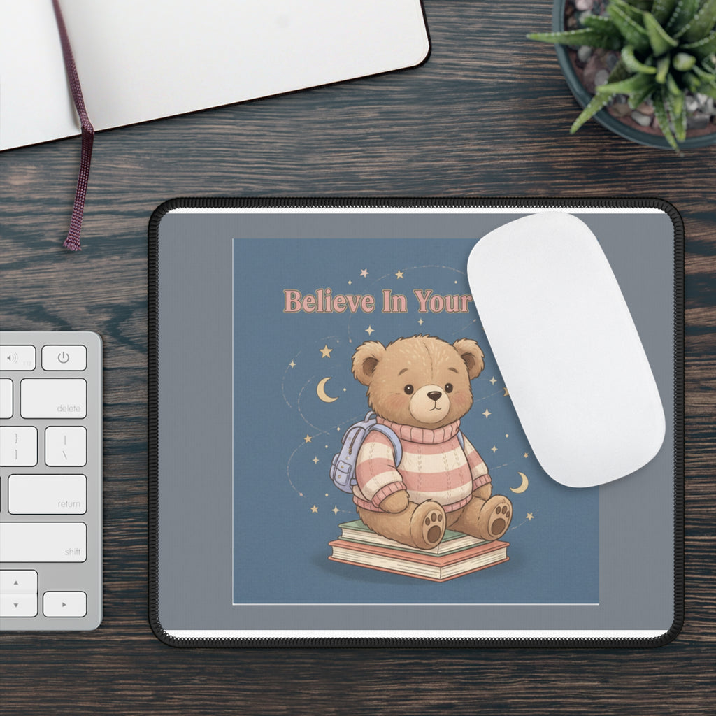 Bear Mouse Pad – Believe in Your Magic