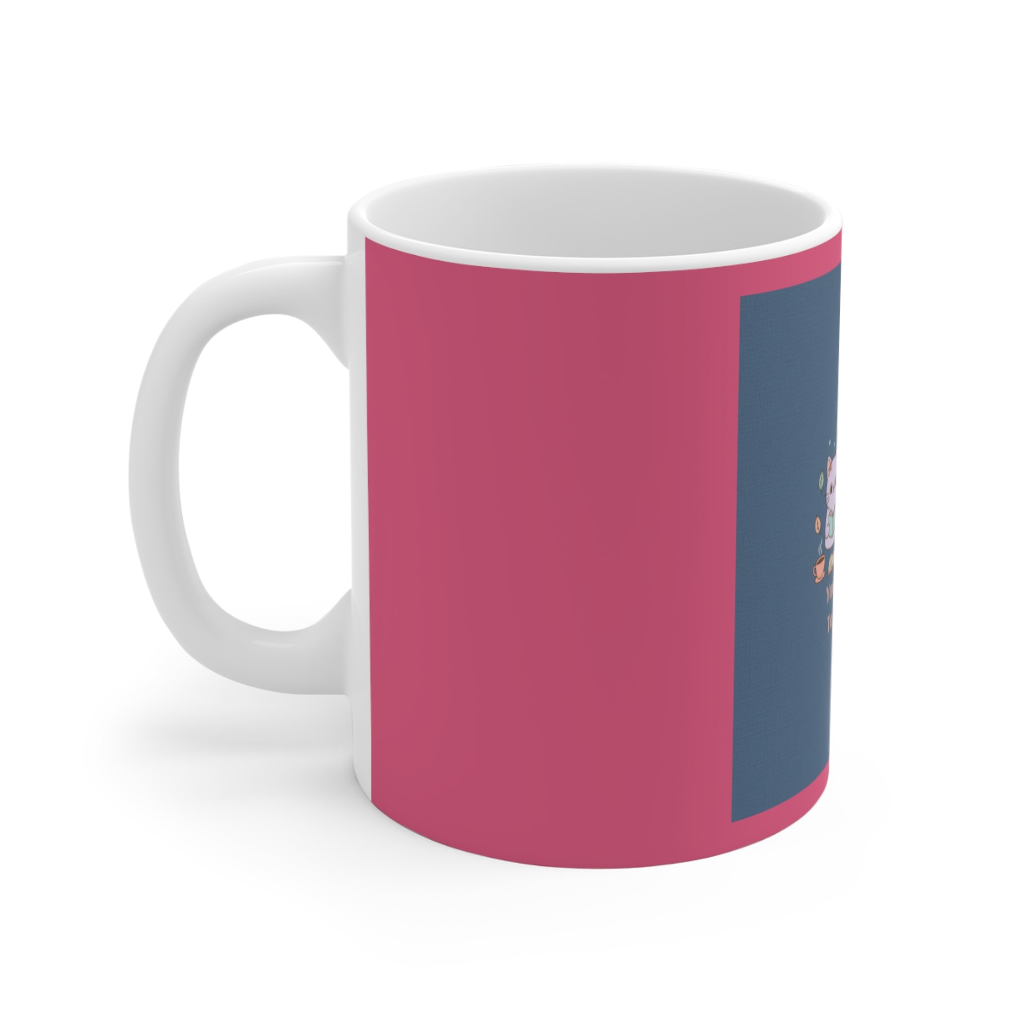 Cats With Glasses Mug 11oz – You Are Allowed to Grow Slowly