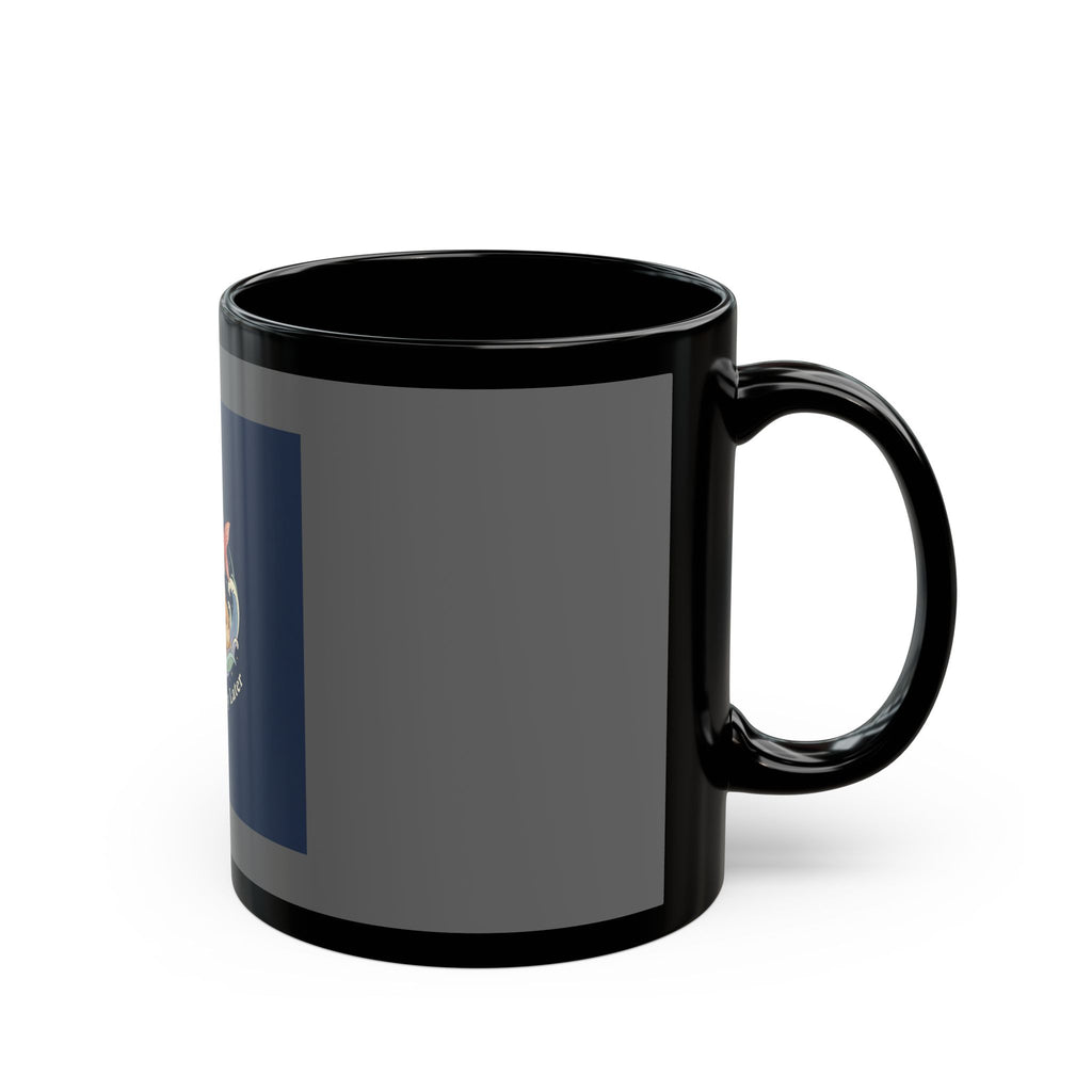 Fish Black Mug 11oz – Study Now, Slay Later