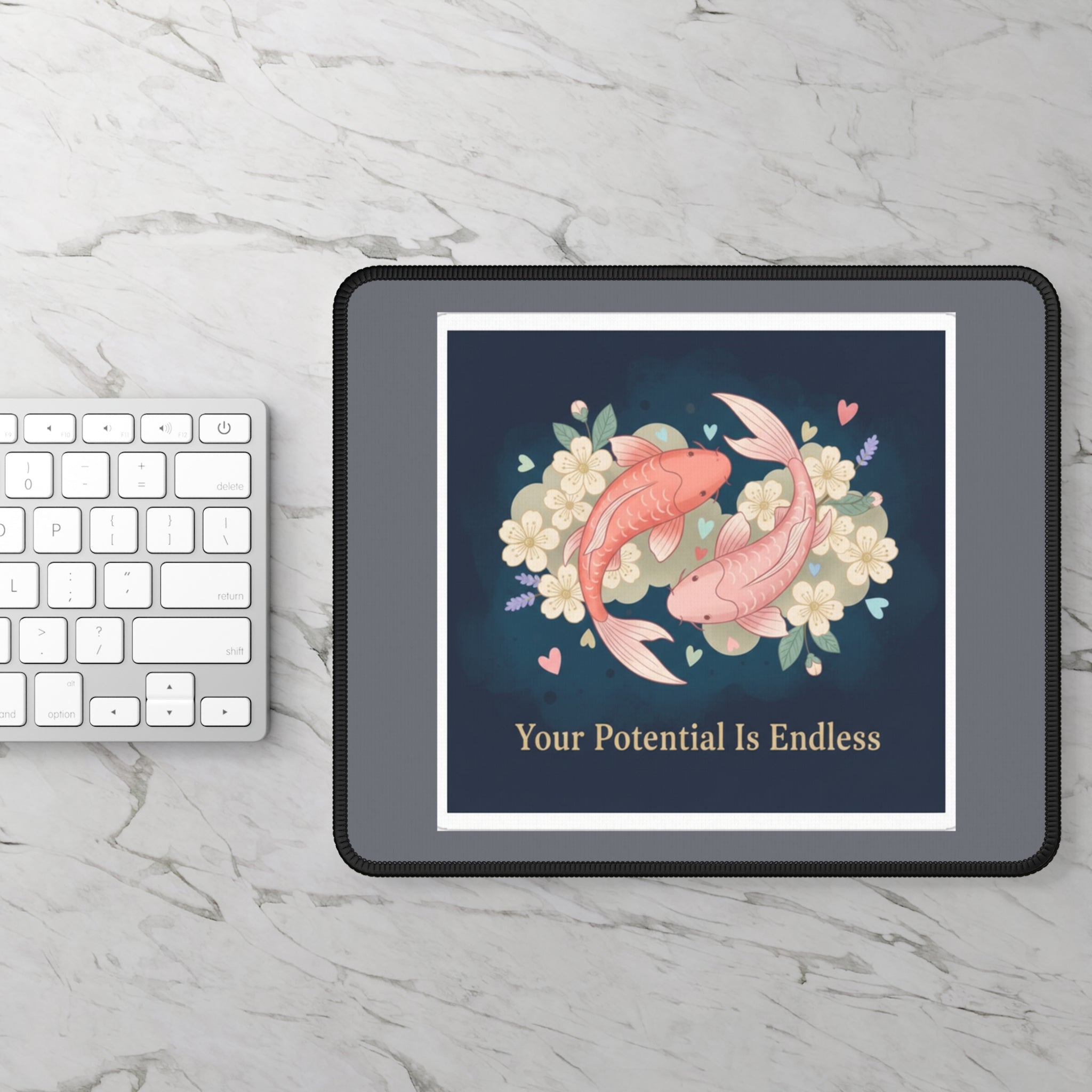 Koi Mouse Pad – Your Potential is Endless