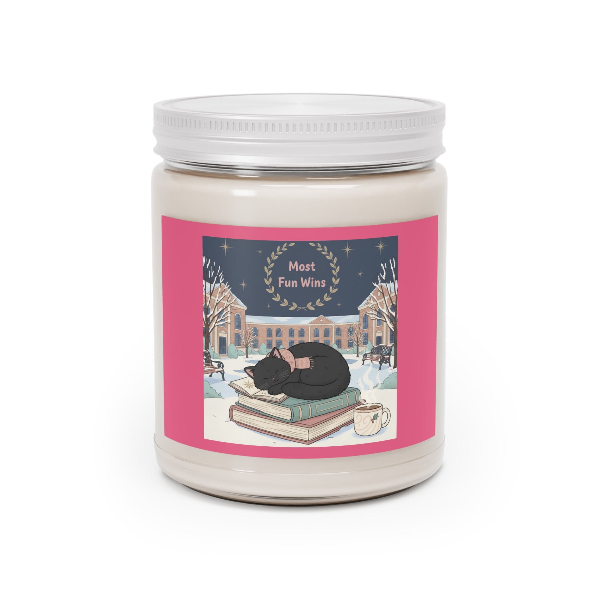 Black Cat Scented Candle – Most Fun Wins