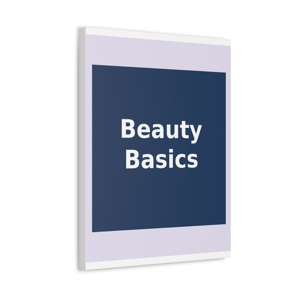 "Beauty Basics" Black Cat Canvas | College Girl Gift | Fashion | KayKay Classics