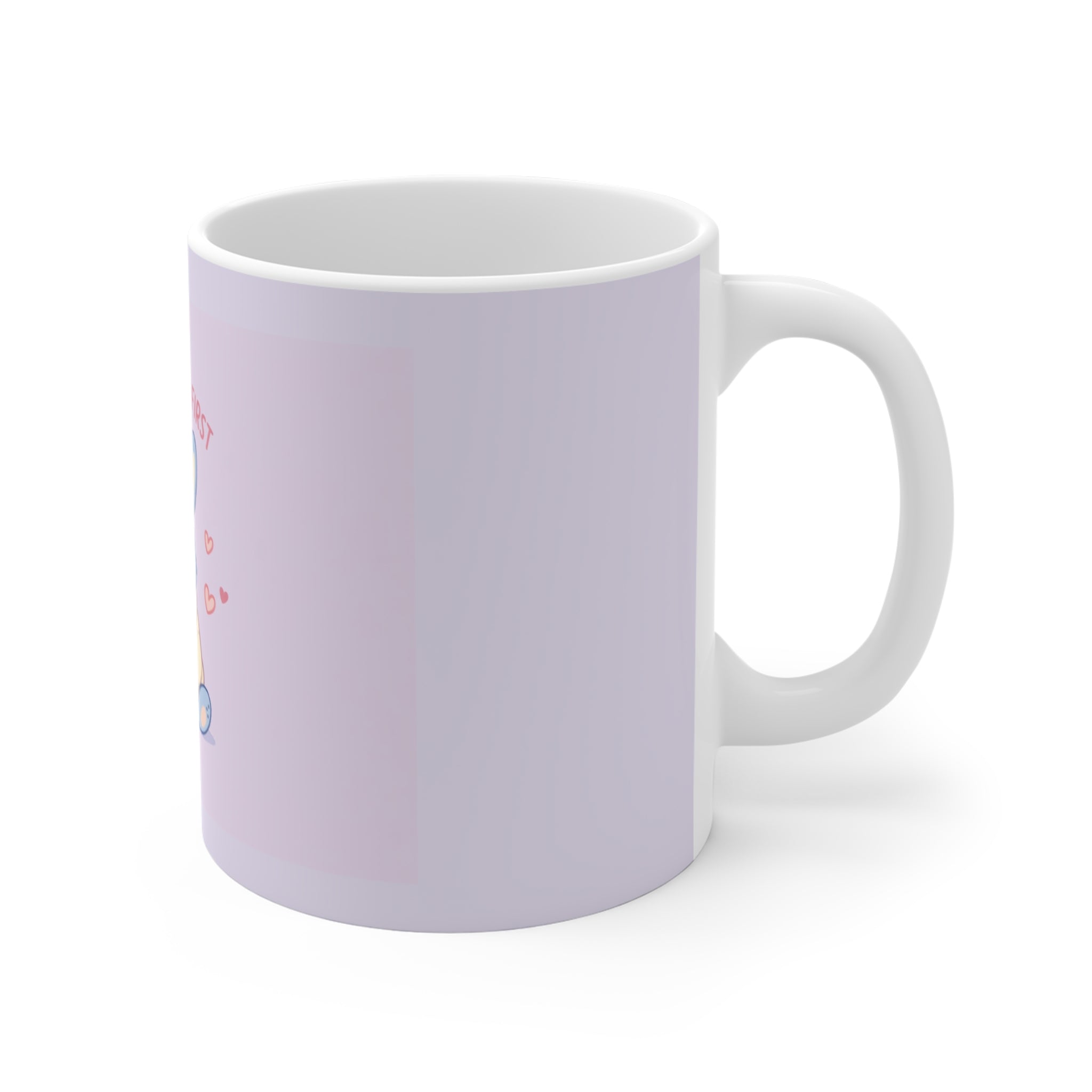 "LOVE YOURSELF FIRST" Black Cat Mug | College Girl Gift | Fashion | KayKay Classics