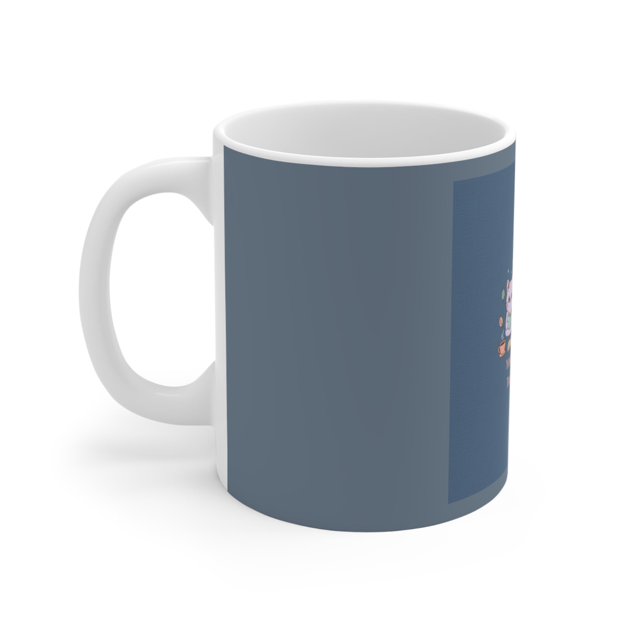 Cats With Glasses Mug 11oz – You Are Allowed to Grow Slowly