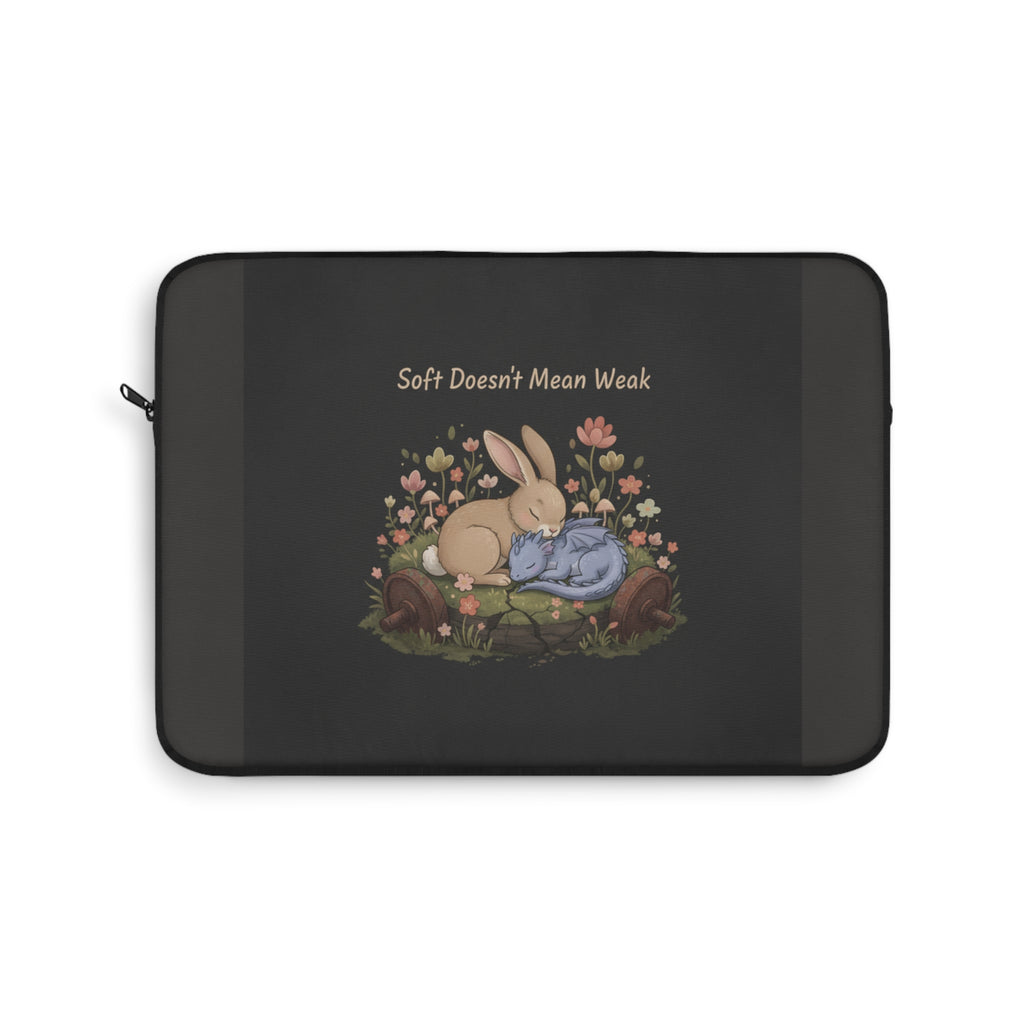 Dragon Laptop Sleeve – Soft Doesnt Mean Weak