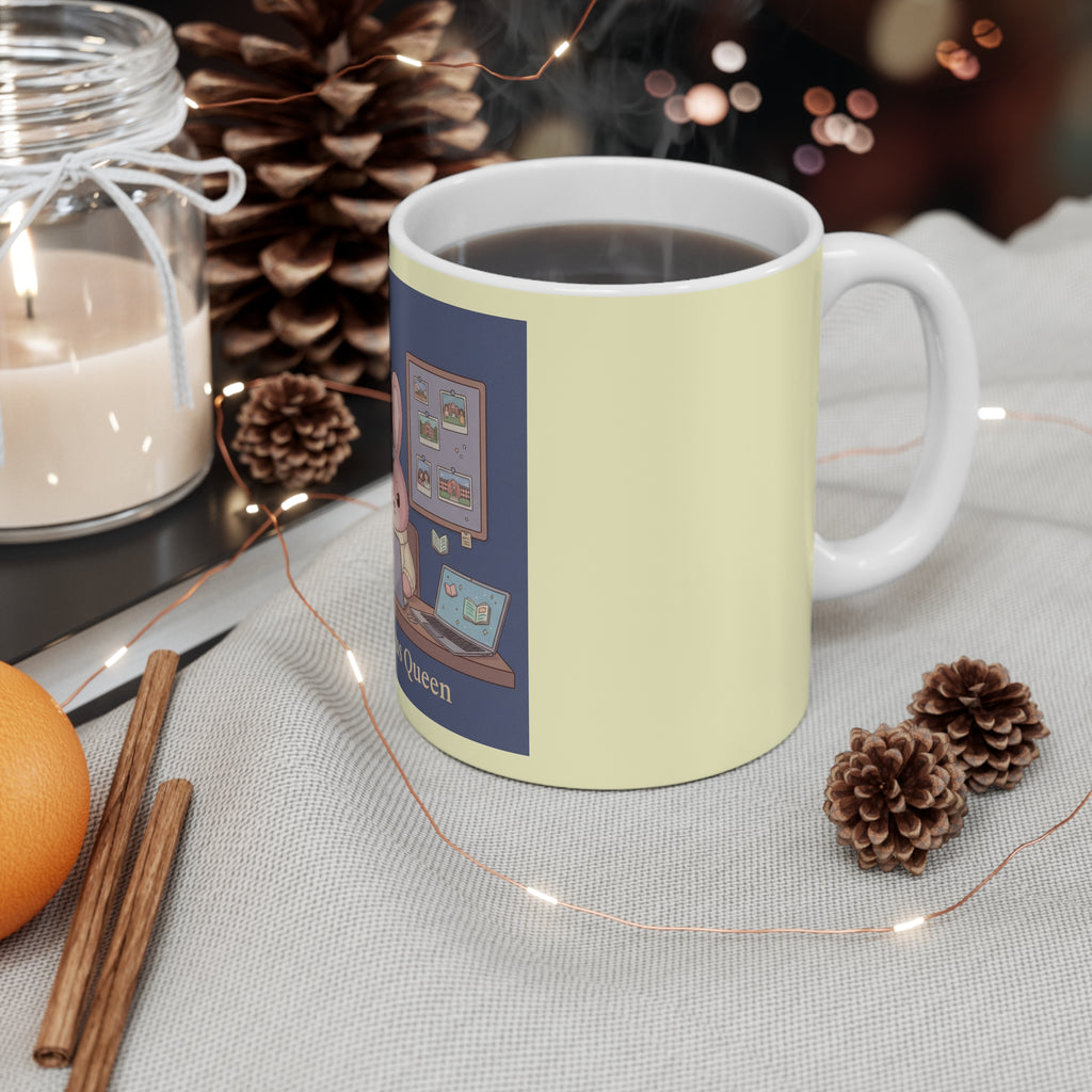 Rabbit Mug 11oz – Campus Queen