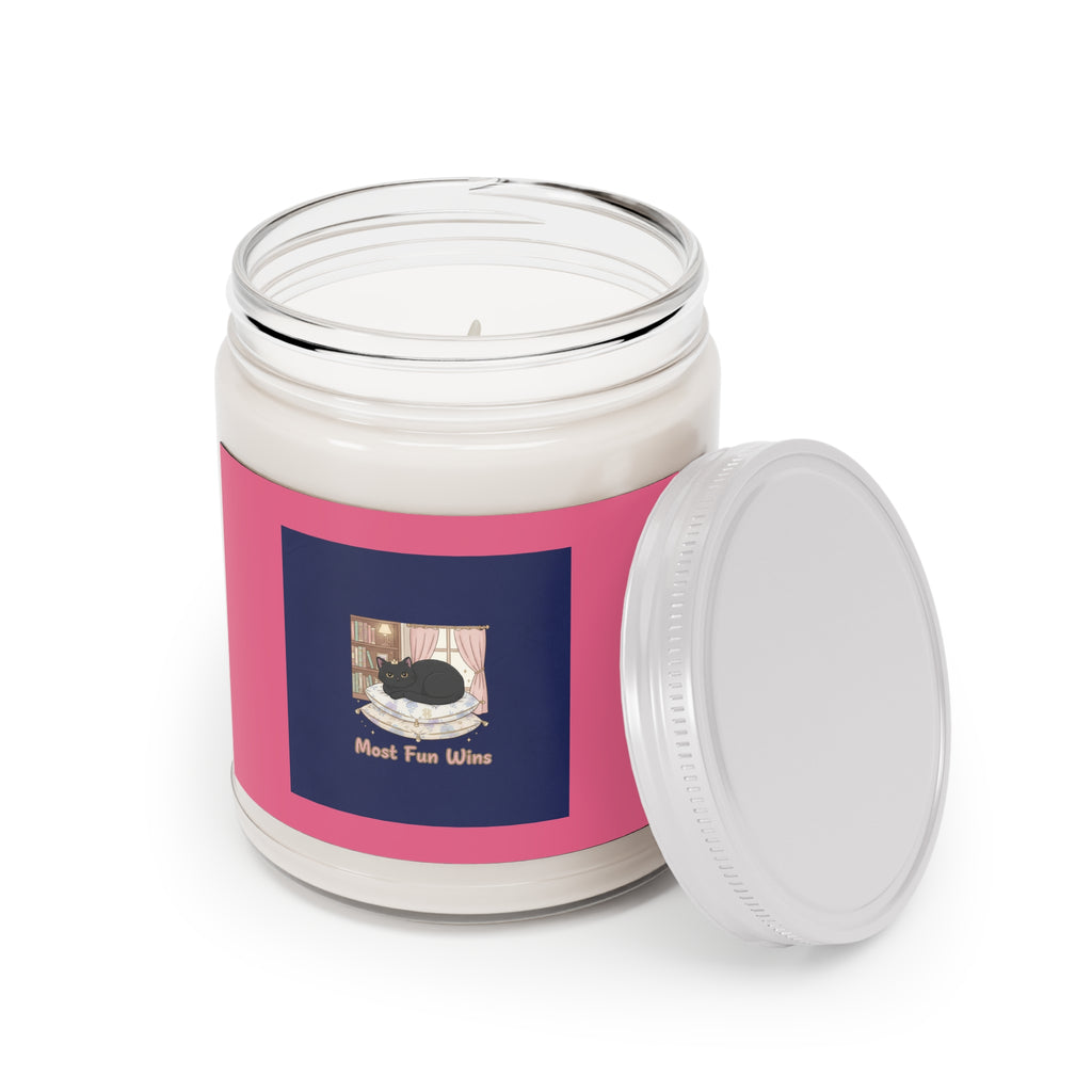Black Cat Scented Candle – Most Fun Wins