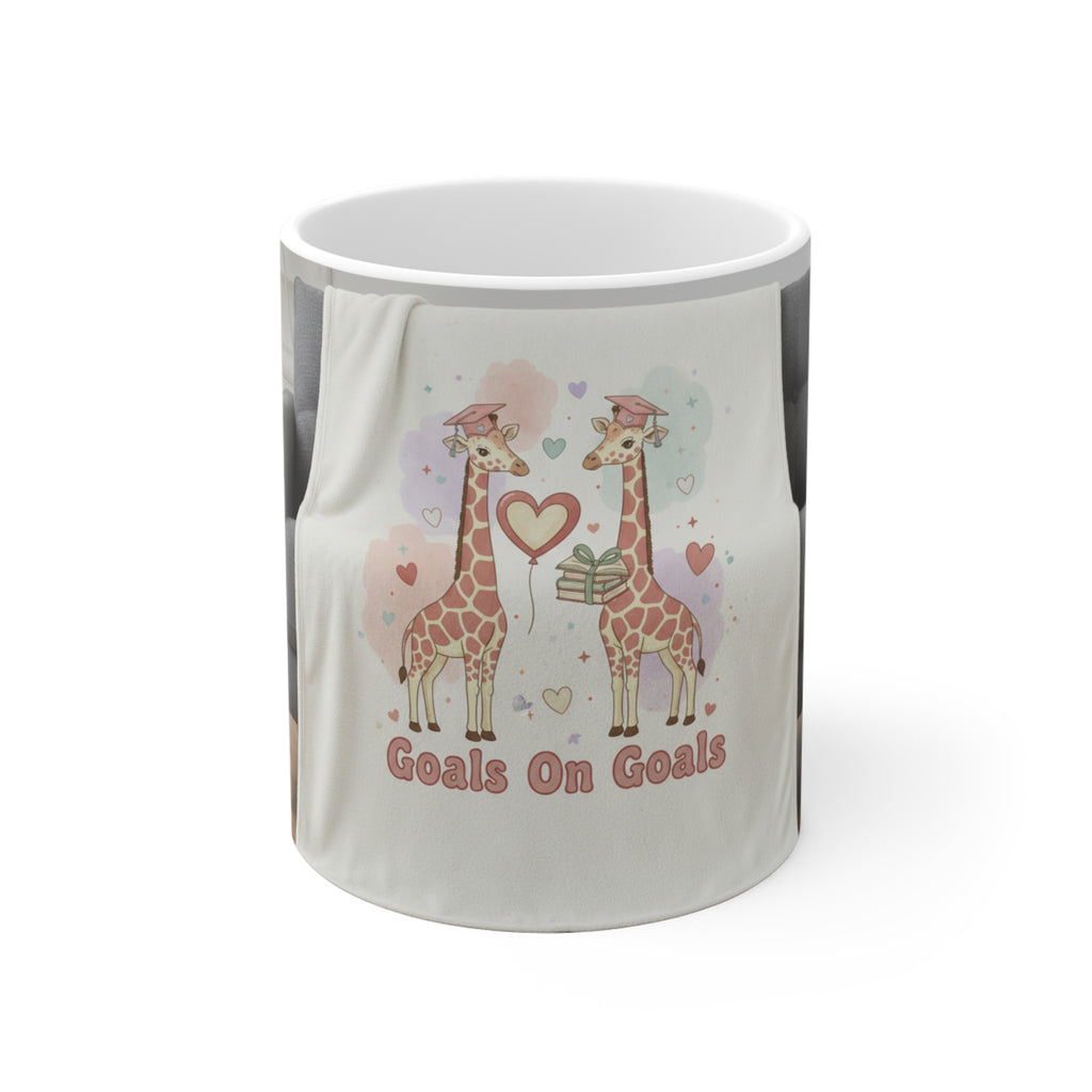 Goals On Goals Giraffe Mug 11oz