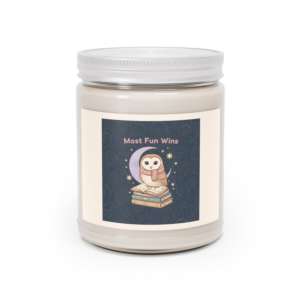Owl Scented Candle – Most Fun Wins