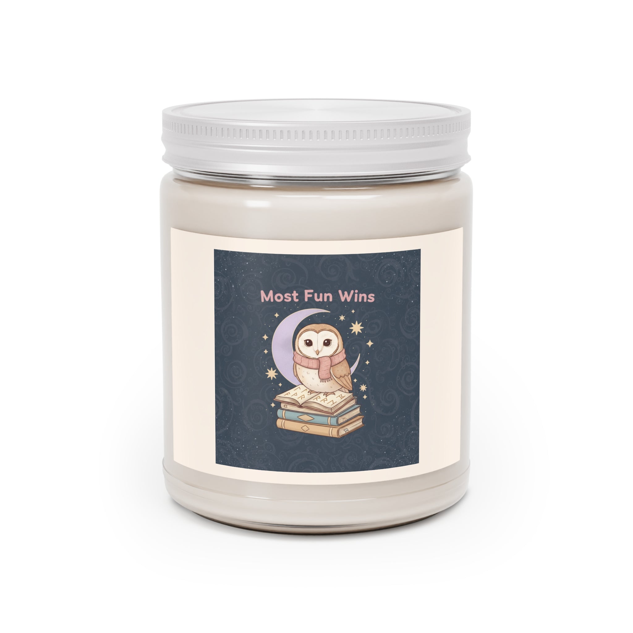 Owl Scented Candle – Most Fun Wins