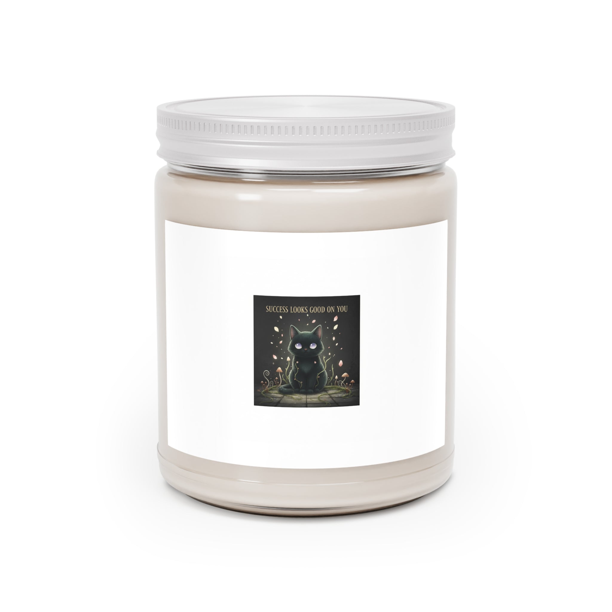 Black Cat Scented Candle – Success Looks Good on You