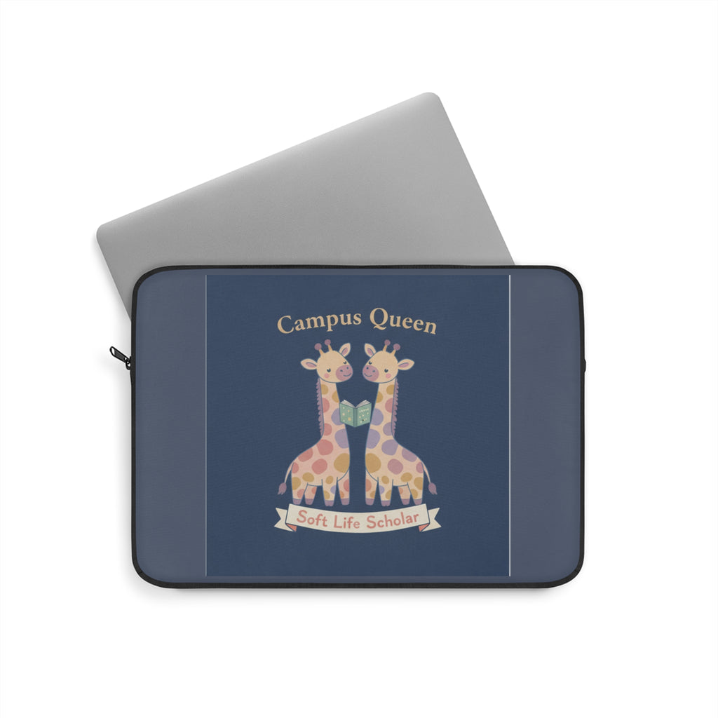 Giraffes Laptop Sleeve – Campus Queen Soft Life Scholar