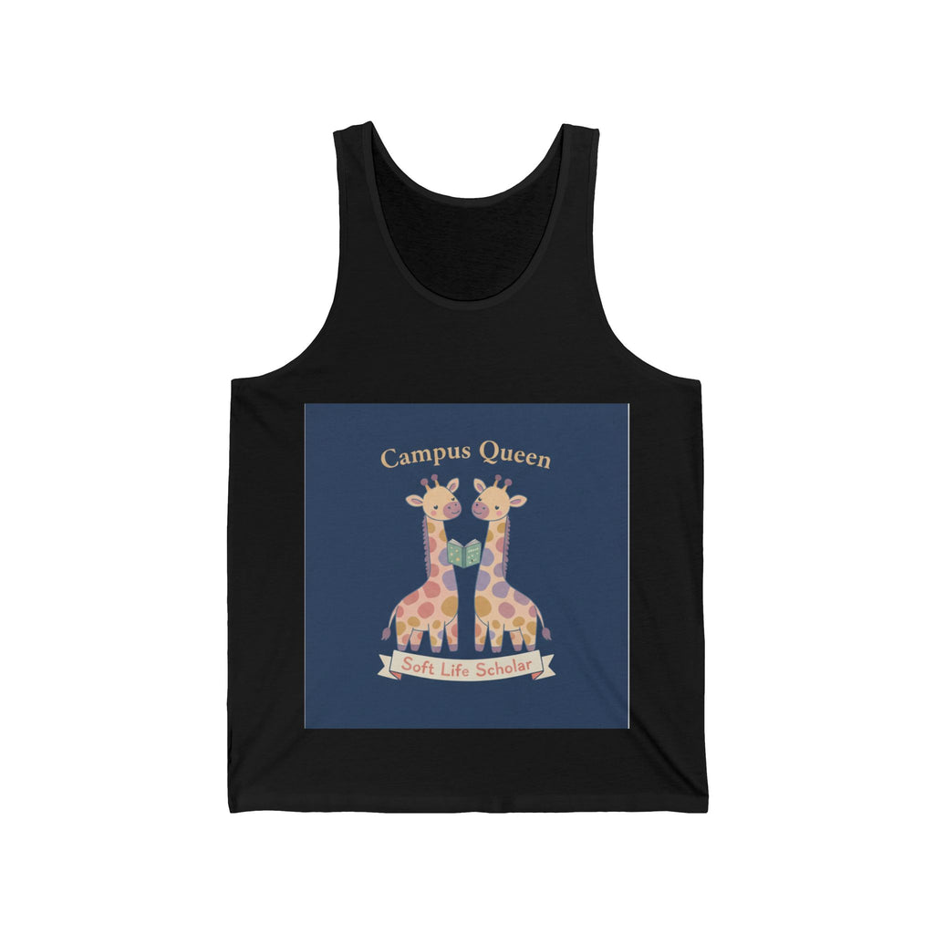 Giraffes Tank Top – Campus Queen Soft Life Scholar