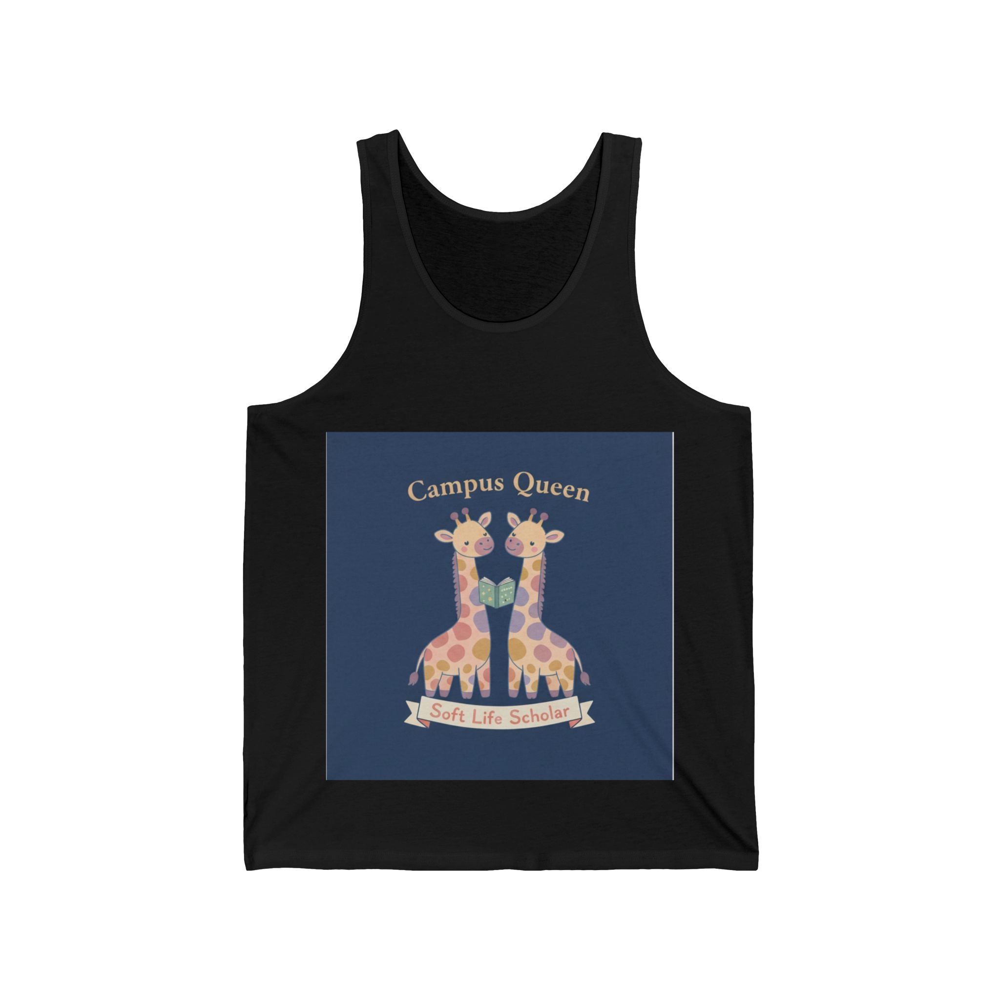 Giraffes Tank Top – Campus Queen Soft Life Scholar
