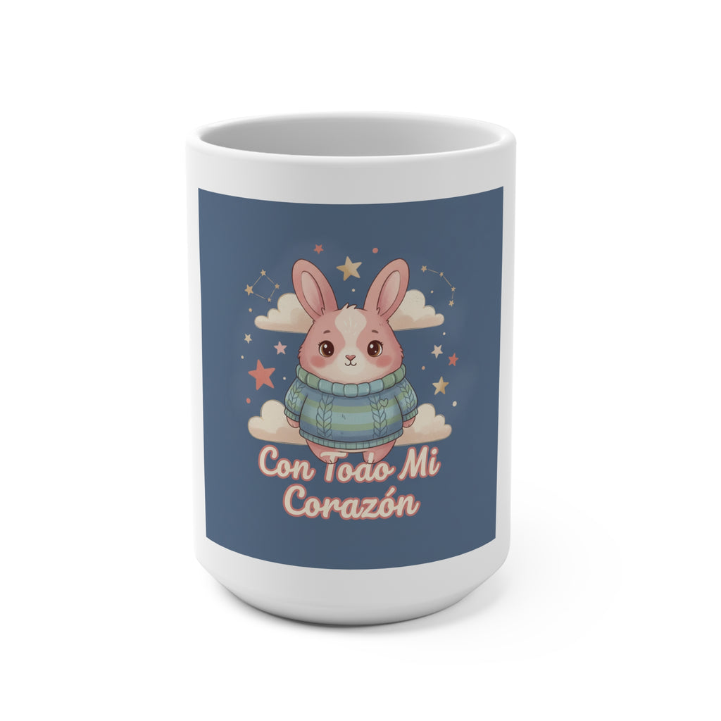 Bunny Mug 15oz – Con Todo Mi Corazn