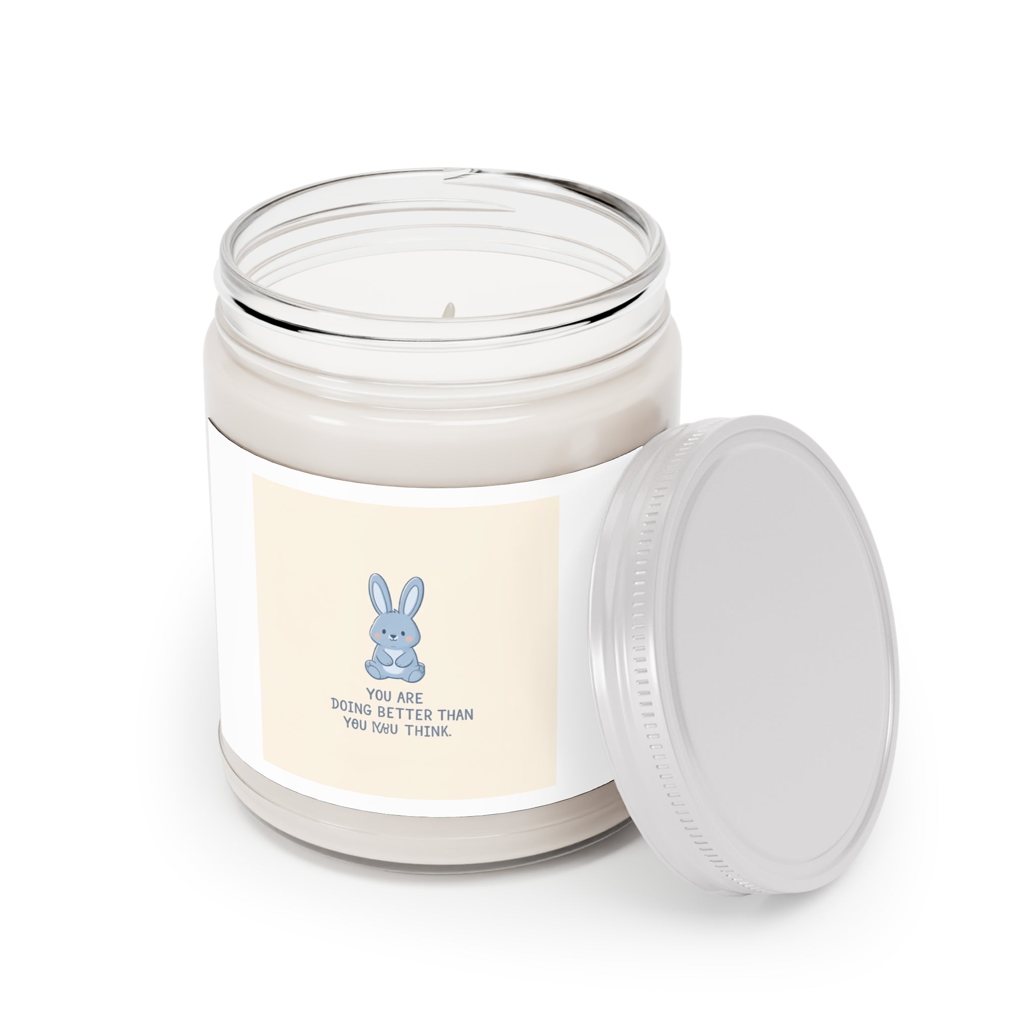 YOU ARE DOING BETTER THAN YOU THINK Rabbit Scented Candle