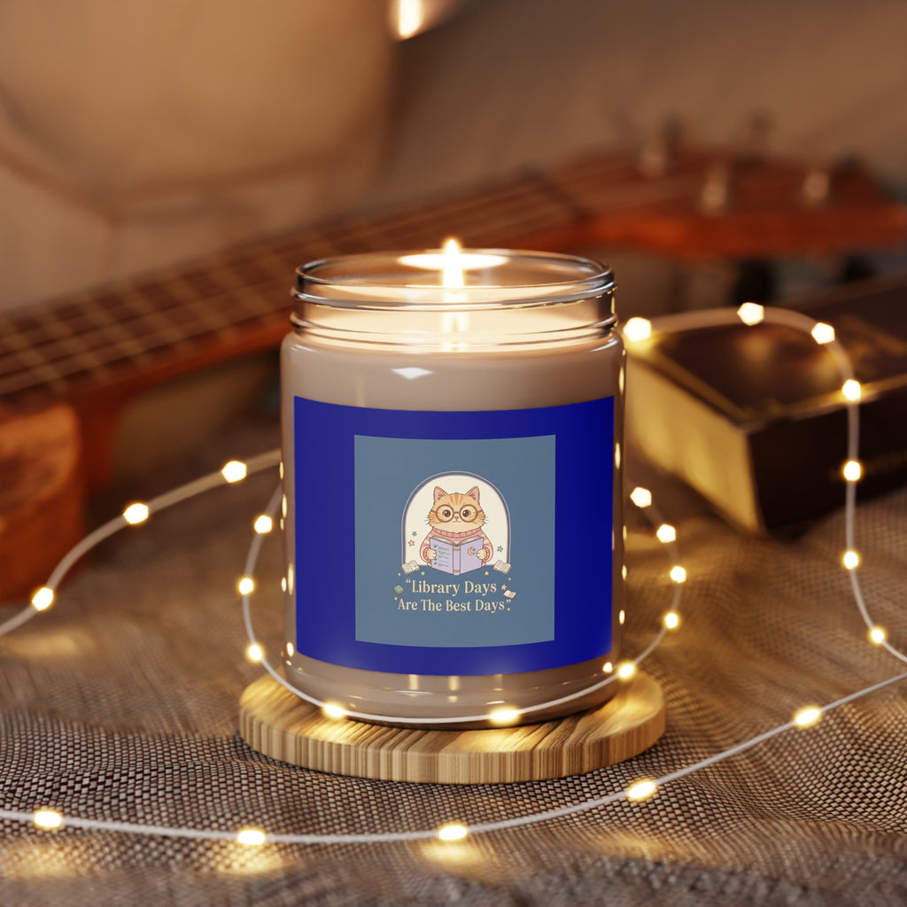 Cat Scented Candle – Library Days Are the Best Days