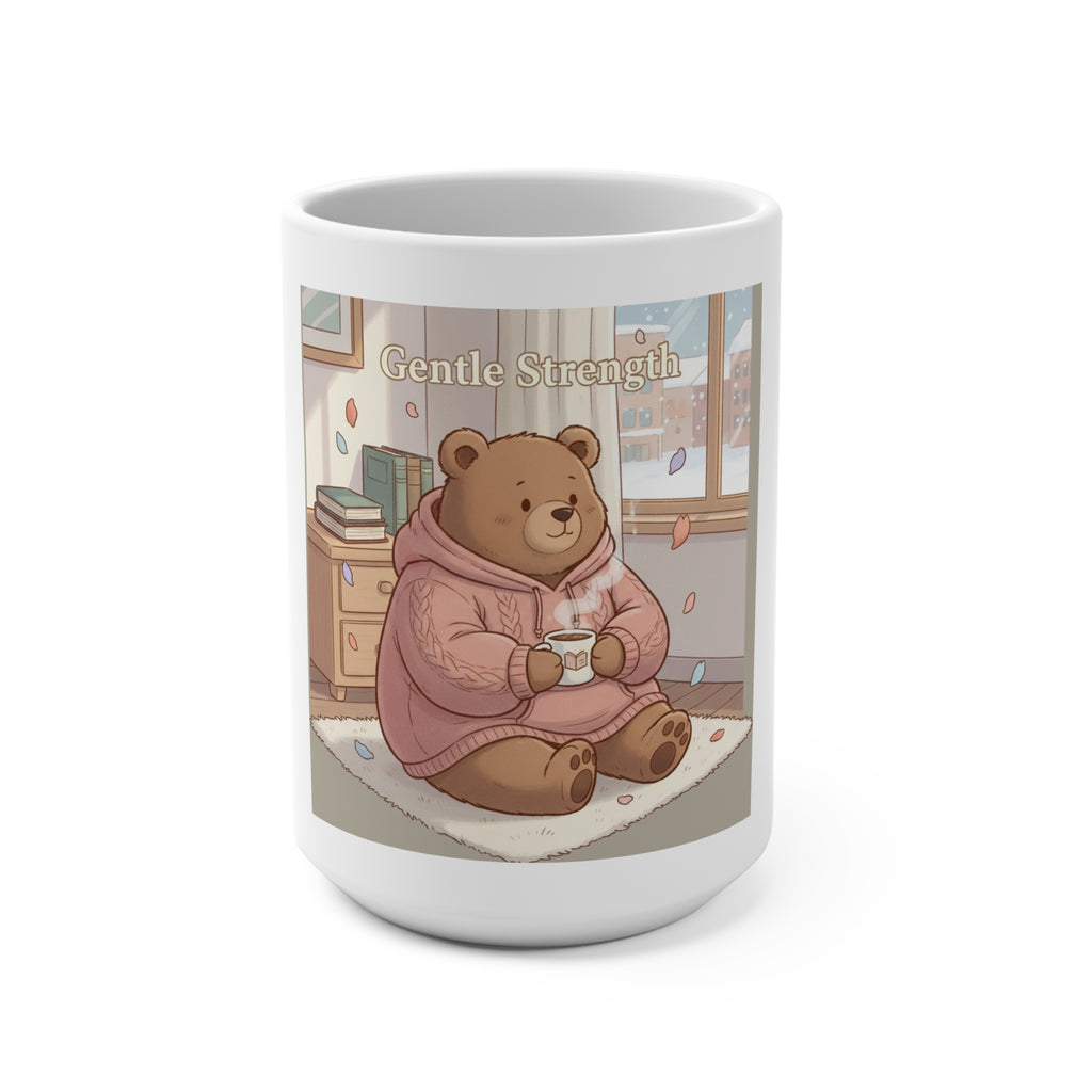 Bear Mug 15oz – Gentle Strength
