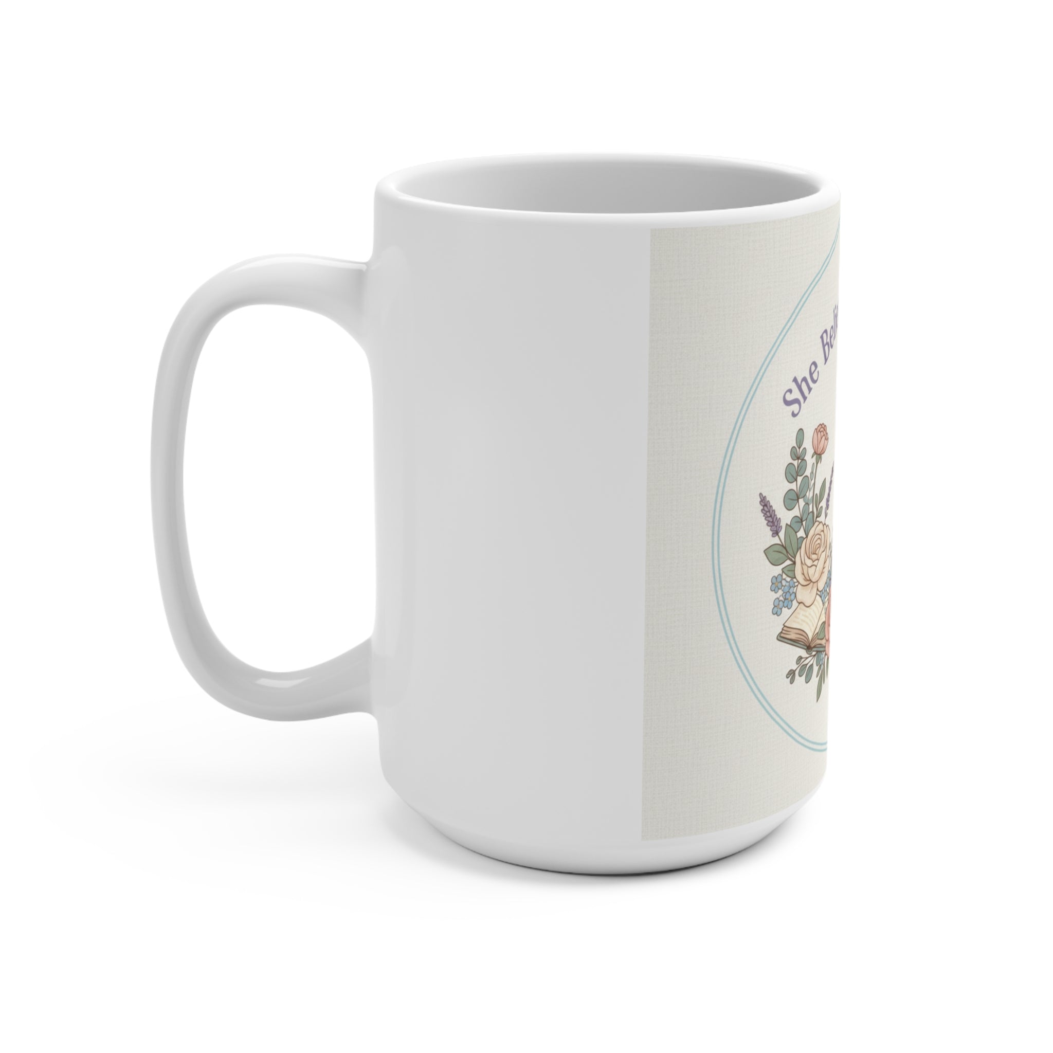 She Believed She Could Hedgehog Mug 15oz