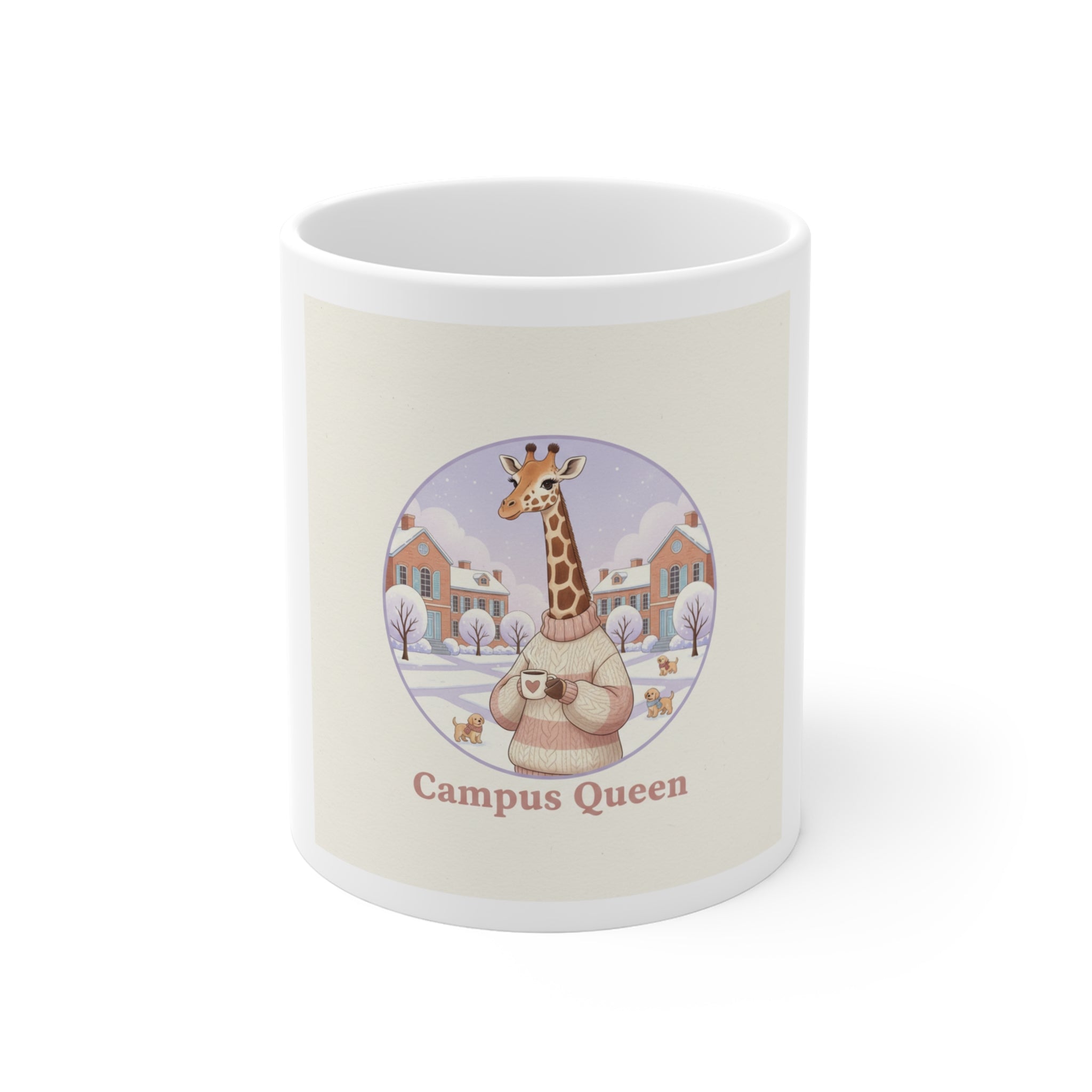 Campus Queen Giraffe Mug 11oz