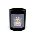 Bunny Black Mug 11oz – Big Brain Energy