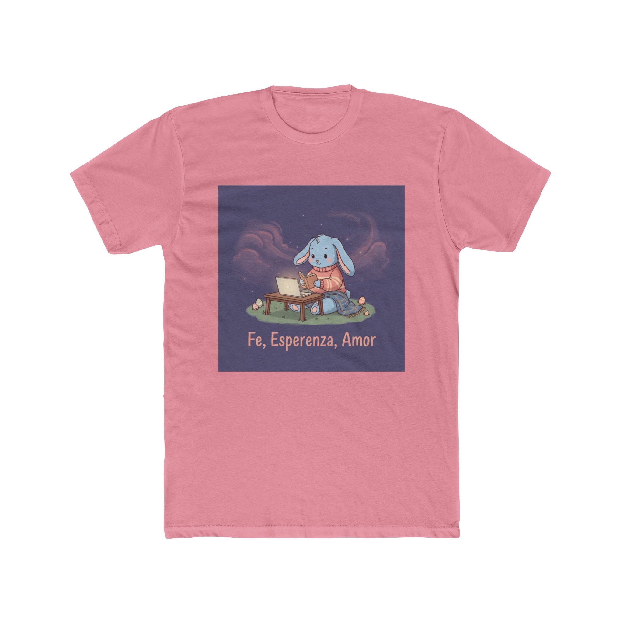 Bunny Unisex Tee – Fe, Esperenza, Amor